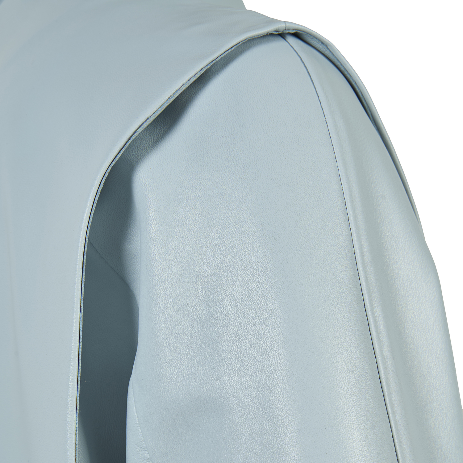 K14953 | LEATHER STRAIGHT SHIRT