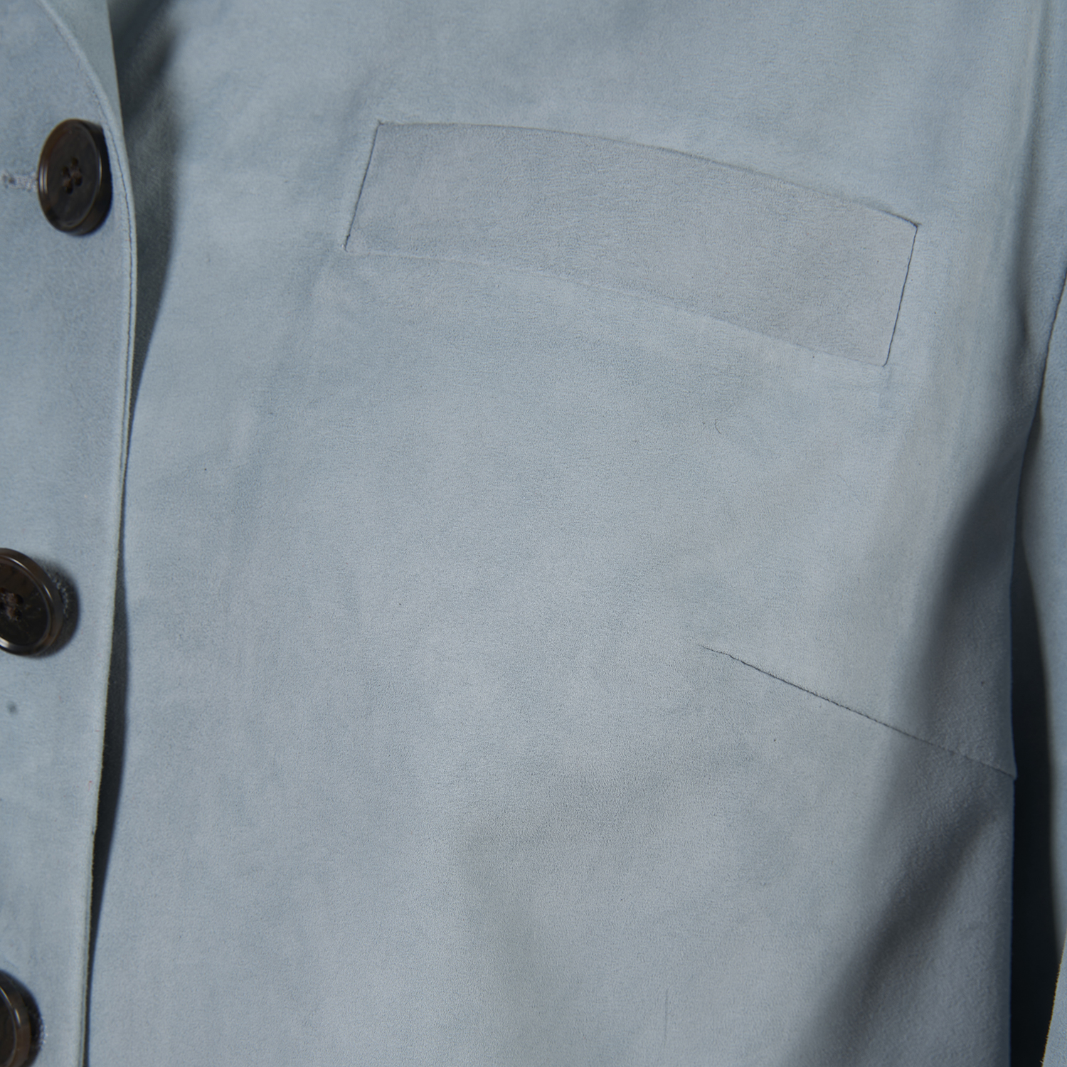 K14993 | LEATHER CROPPED PYJAMA SHIRT
