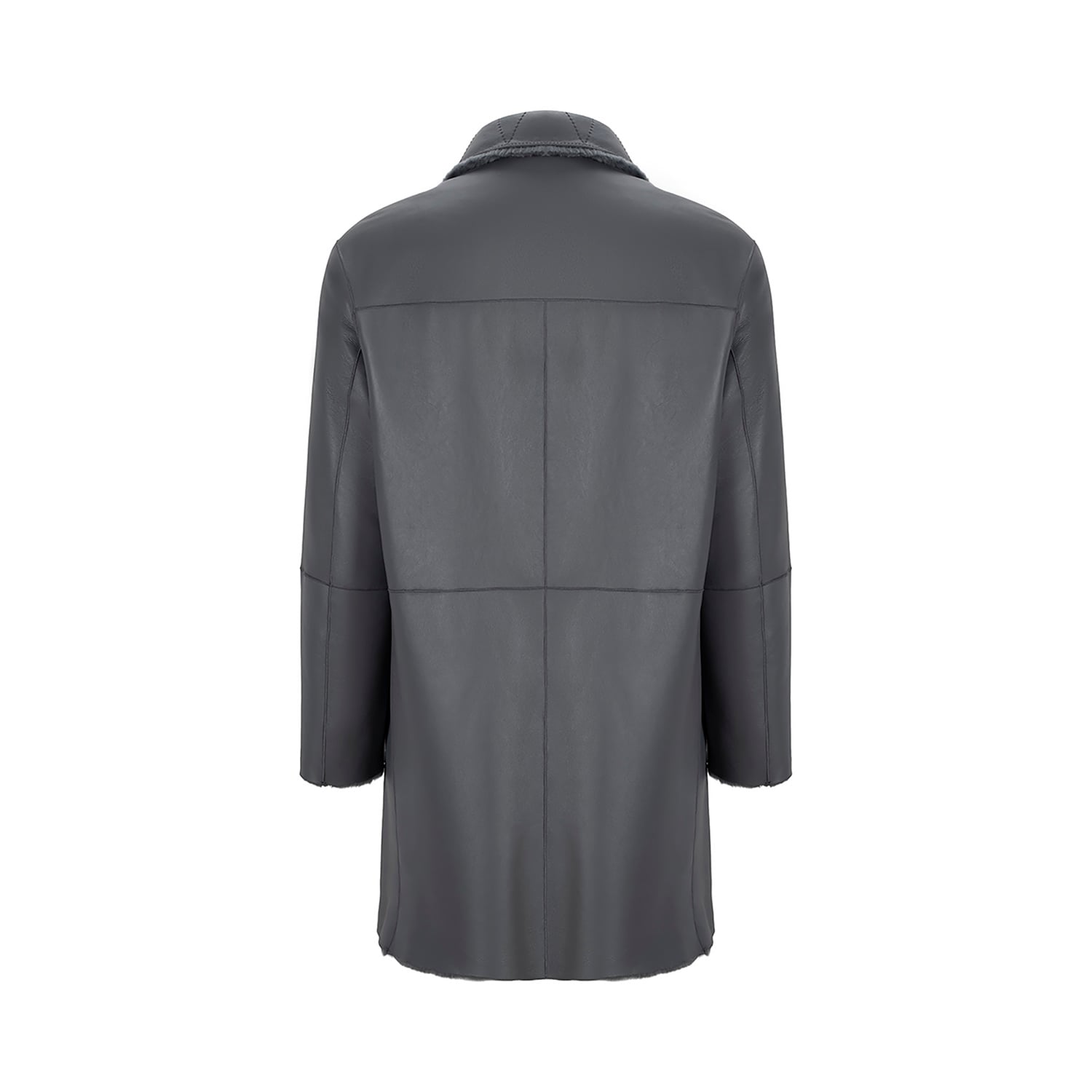 K151451 - SHEARLING REVERSIBLE CAR COAT
