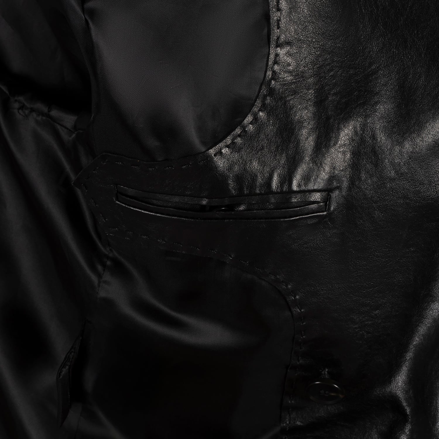 K15150 - LEATHER TRENCH COAT