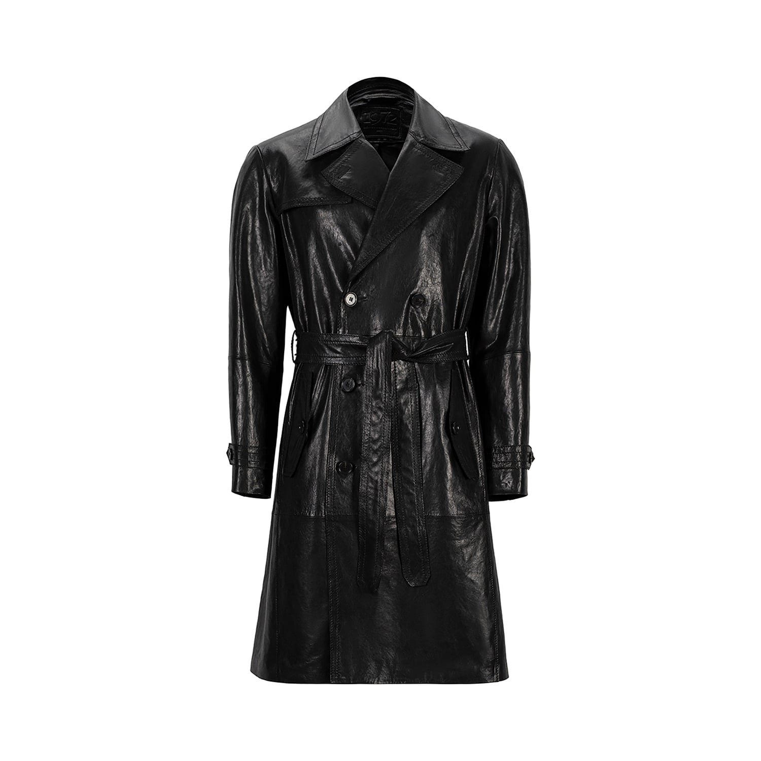 K15150 - LEATHER TRENCH COAT