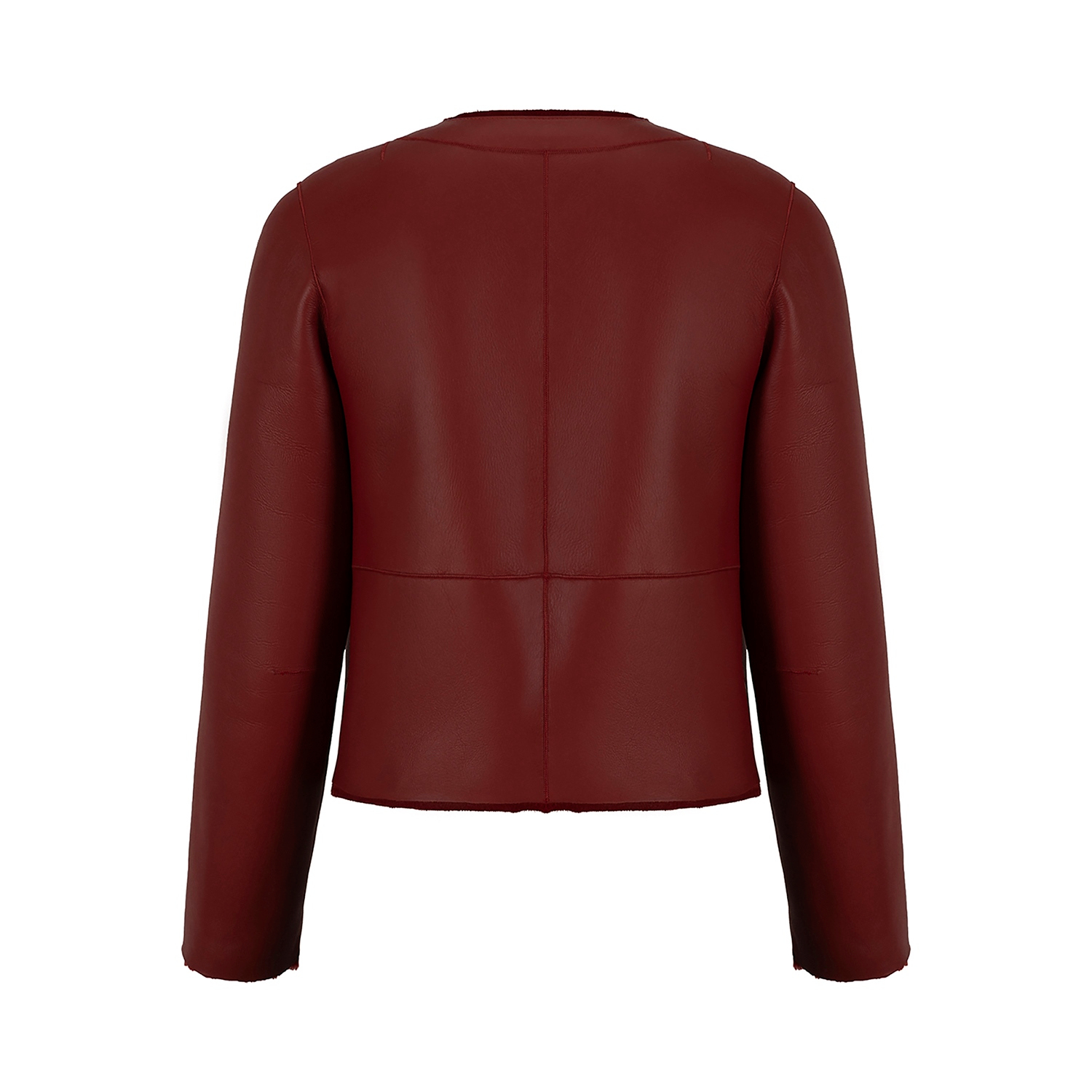K15180 - REVERSIBLE ROUND NECK SHEARLING