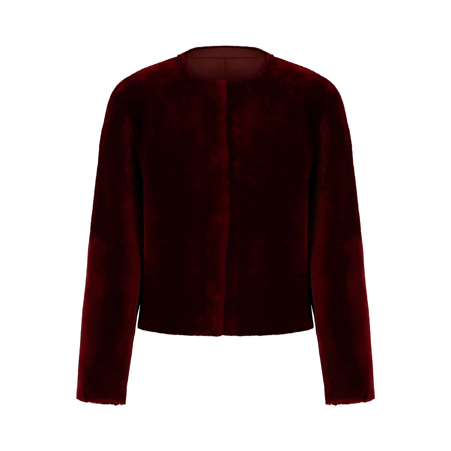 K15180 - REVERSIBLE ROUND NECK SHEARLING