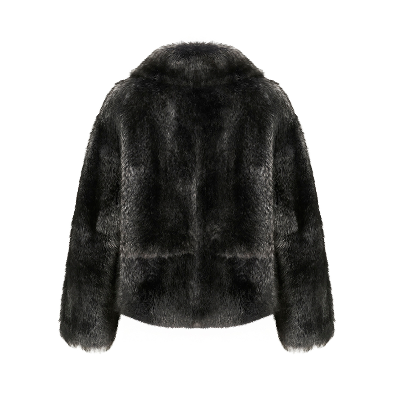 K15182 - SHEARLING HIGH COLLAR JACKET
