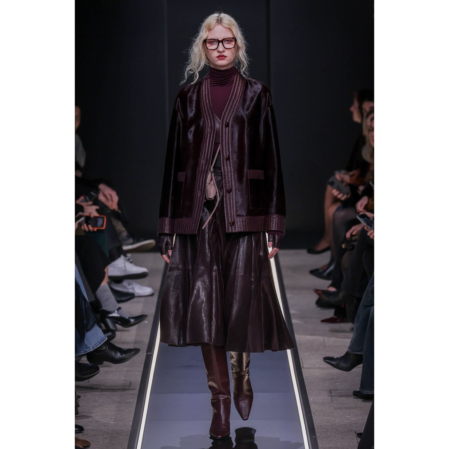 K15183 - SHEARLING CARDIGAN JACKET