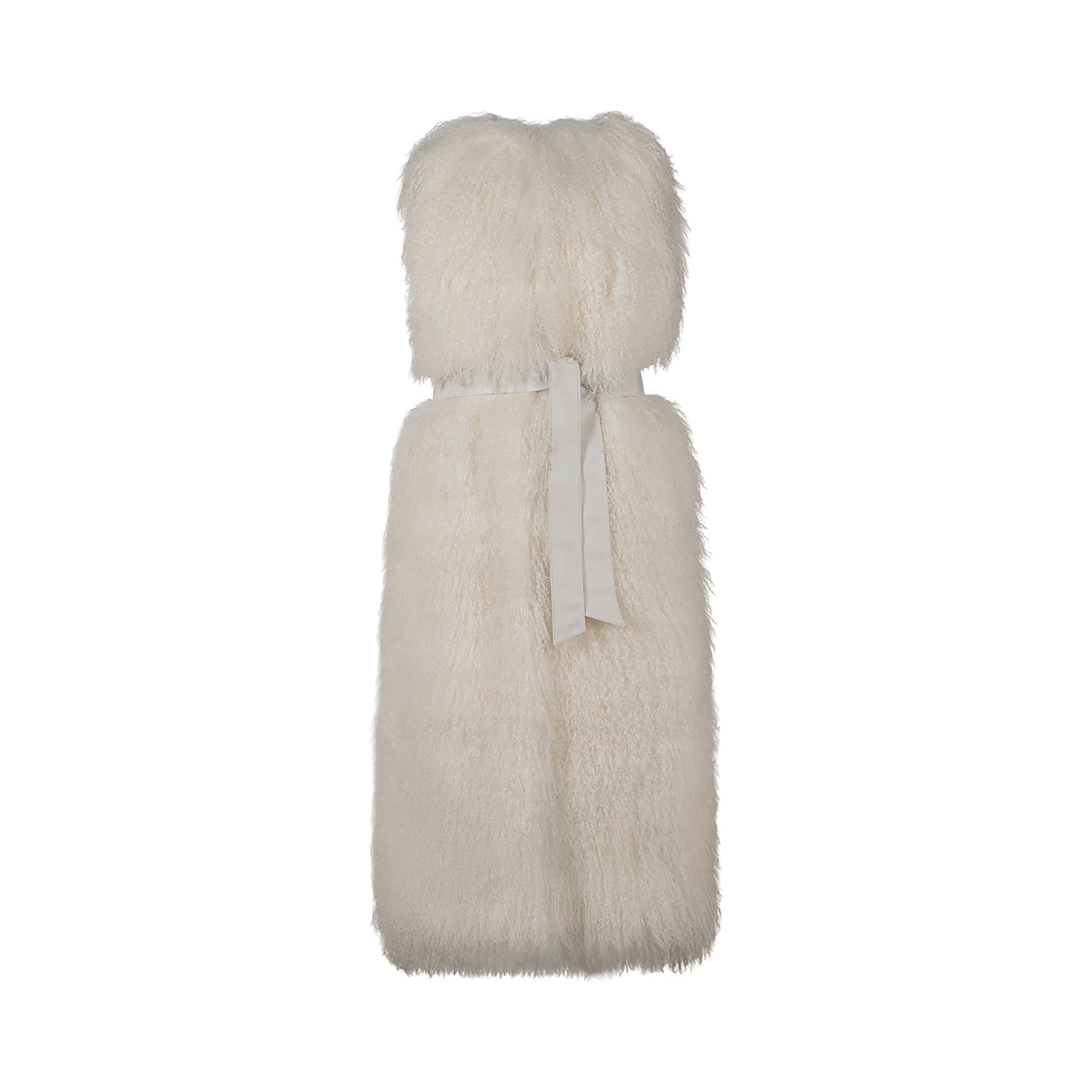 K15185-SHEARLING LONG GILET