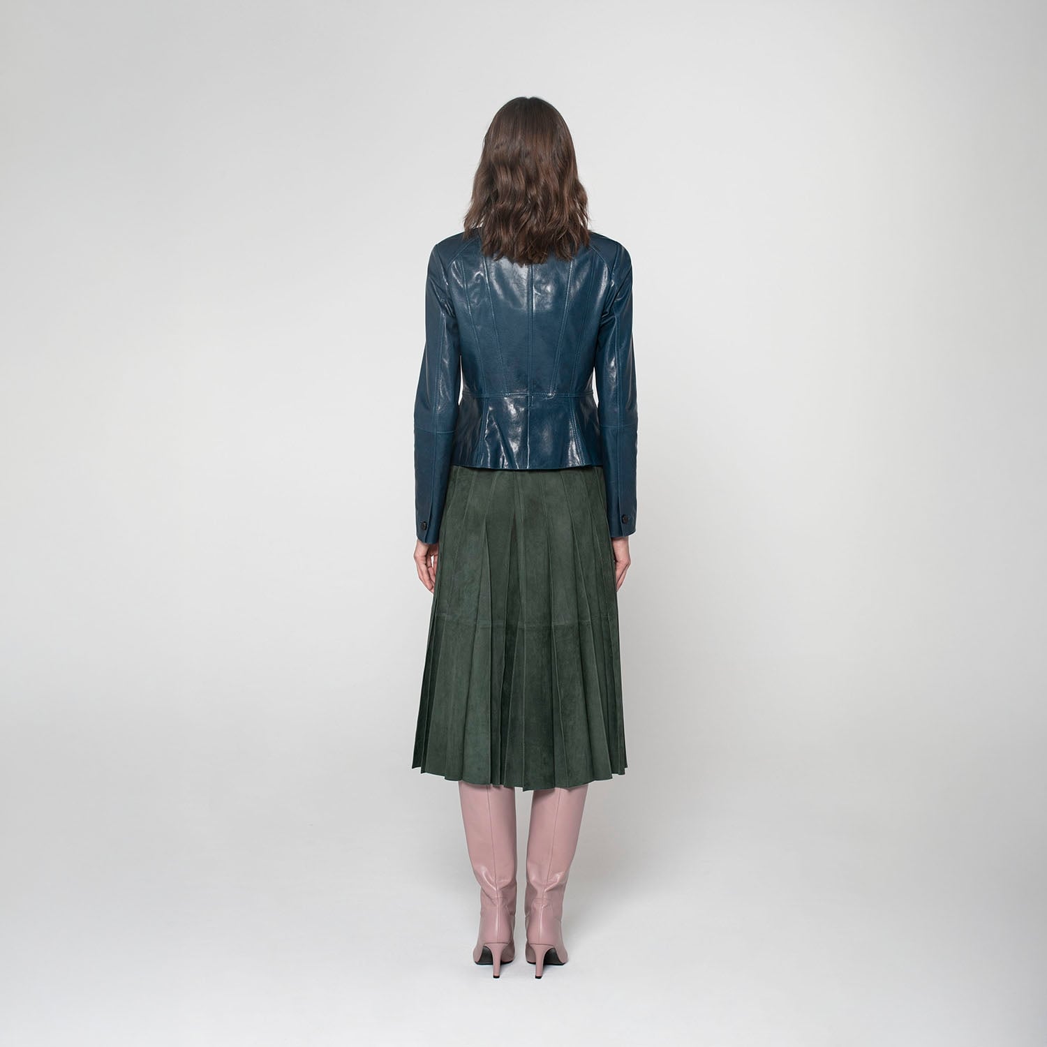 K15200 - LEATHER MINI FIELD JACKET