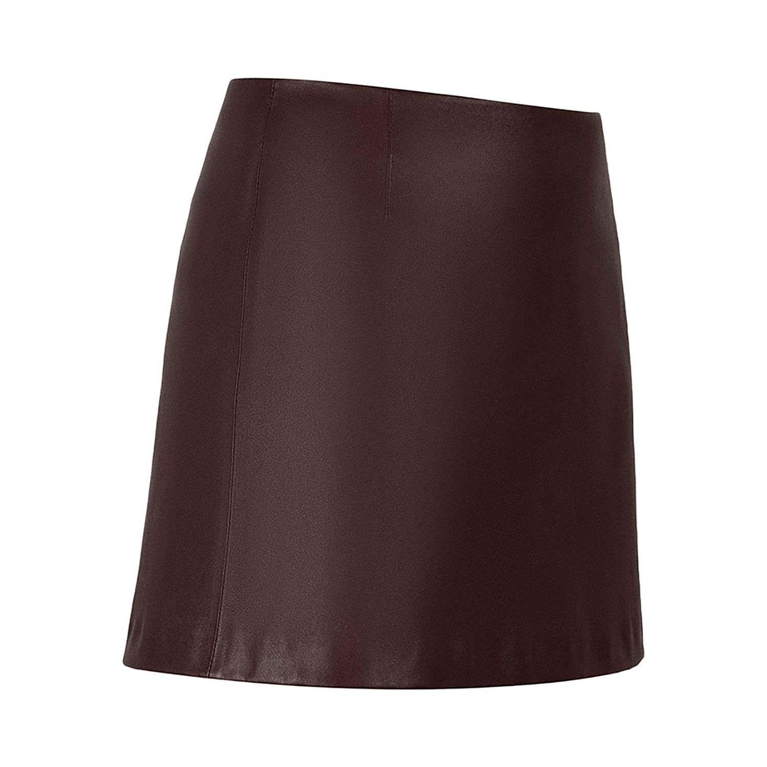 K152201 - LEATHER MINI STRETCH SKIRT