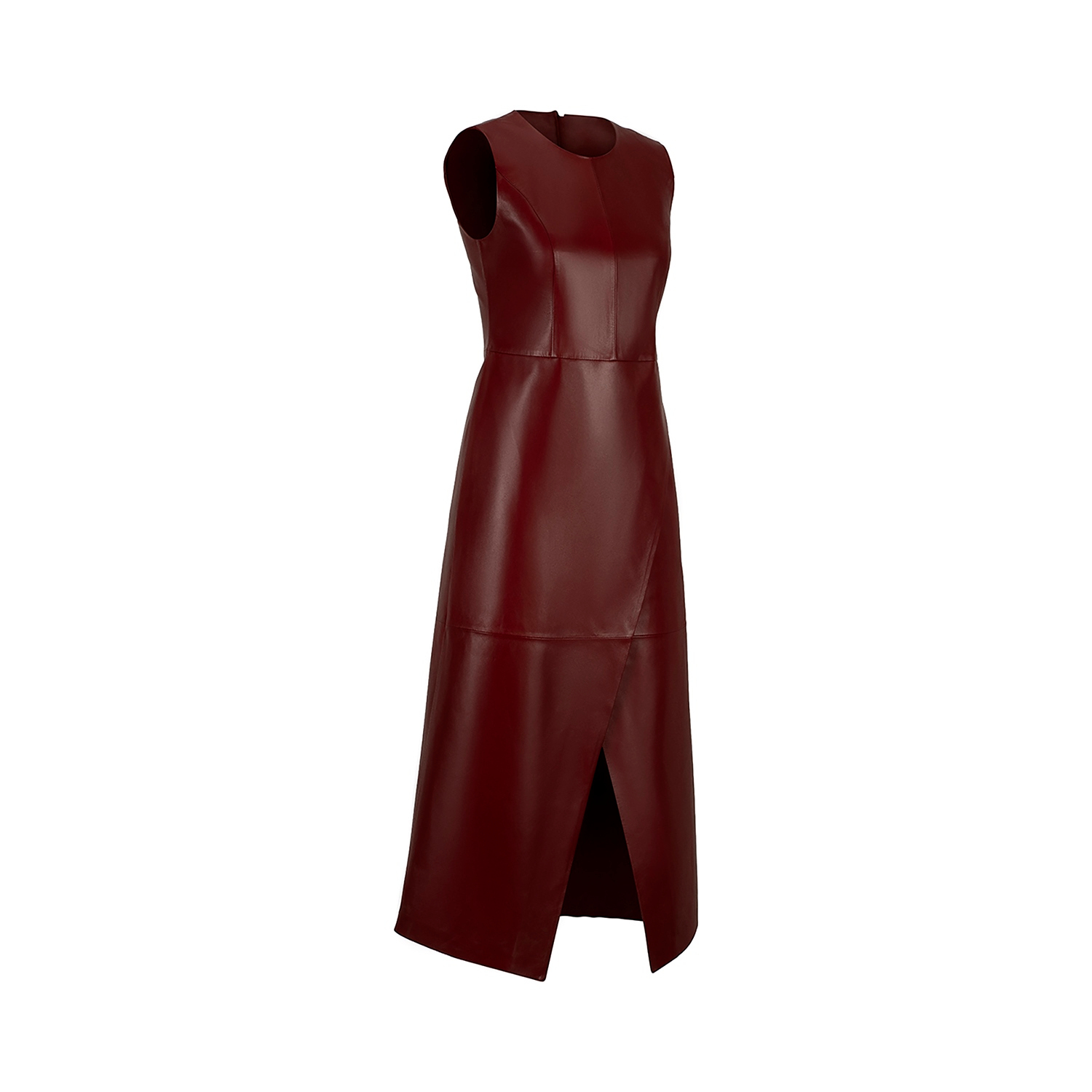 K15221 - LEATHER TUBINNO DRESS