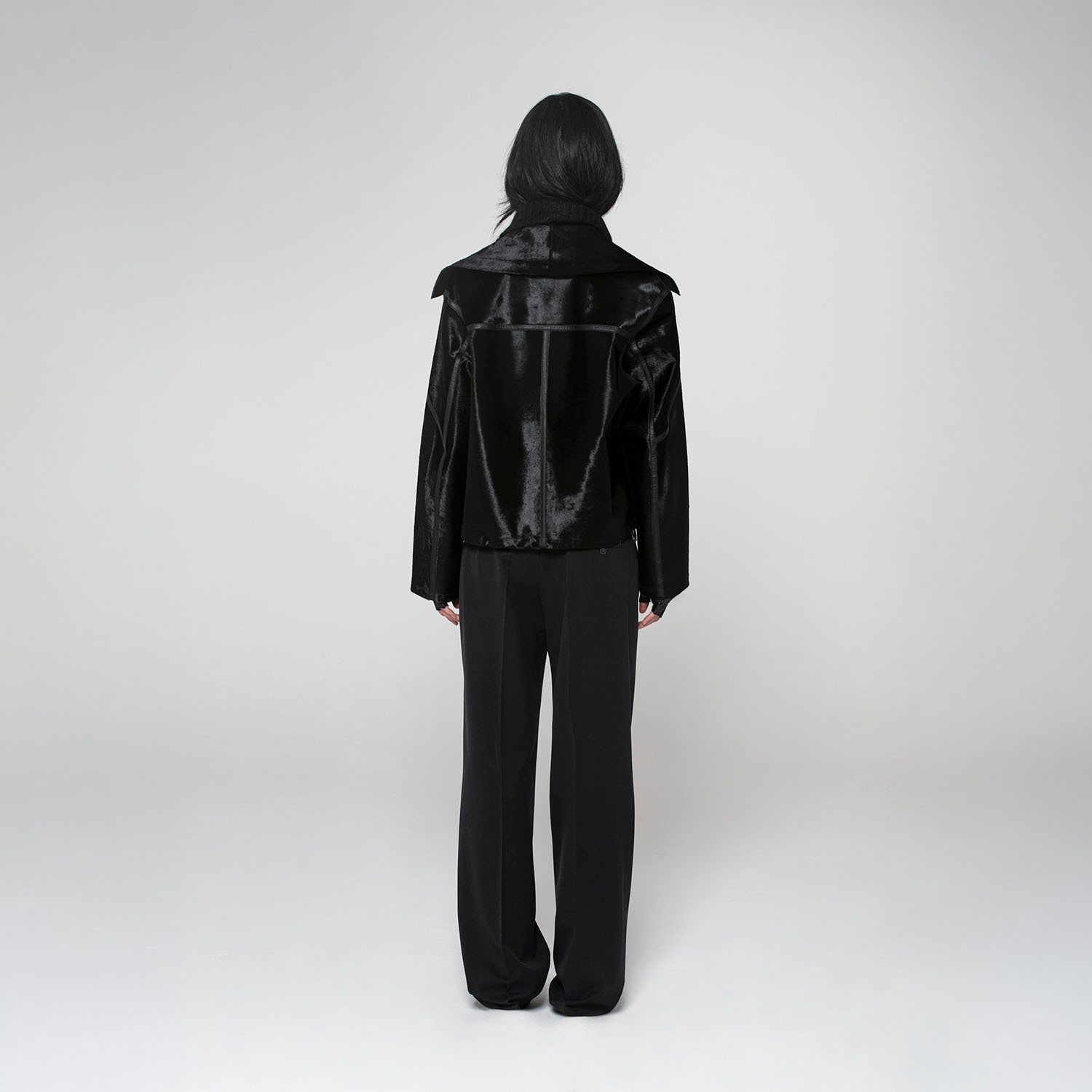 K15273 - SHEARLING BIKER JACKET
