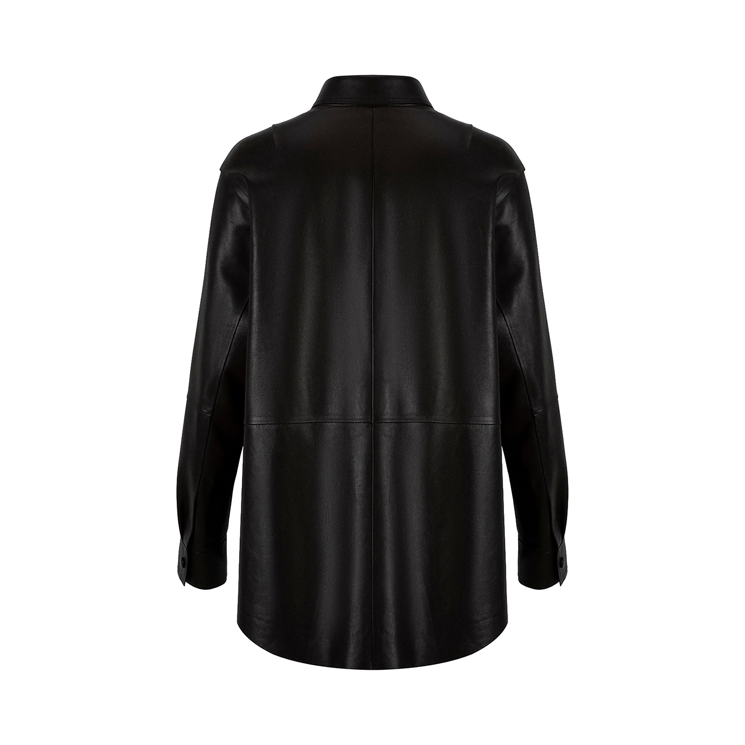 K152841 - LEATHER SHIRT JACKET