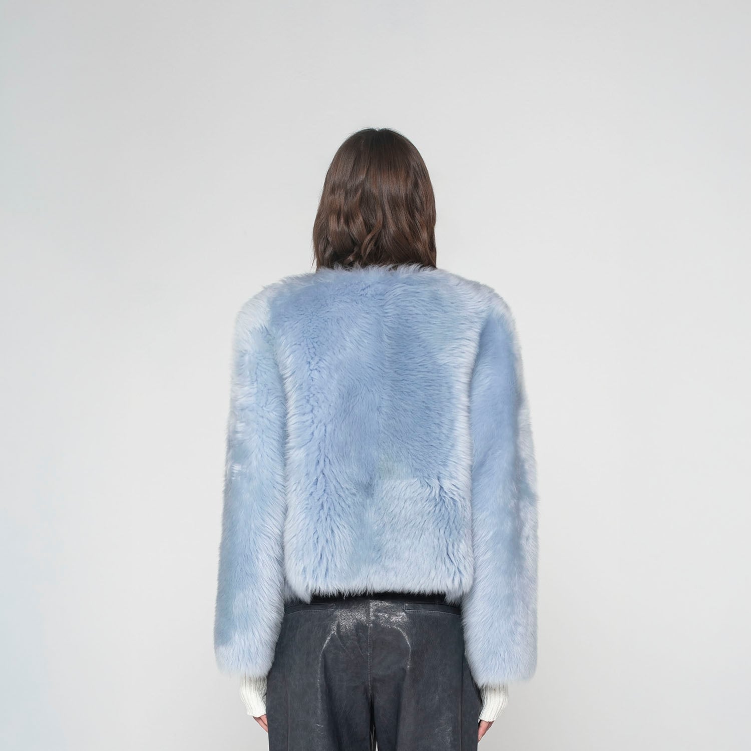 K15291 - ROUND NECK SHEARLING