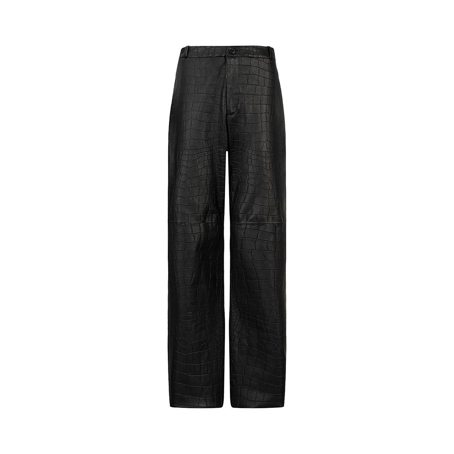 K15311 - LEATHER RELAXED FIT TROUSERS 