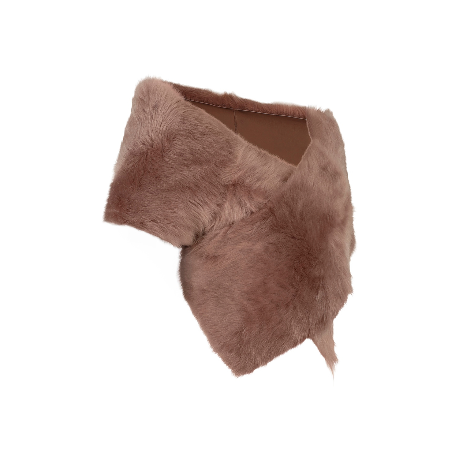K15314-SHEARLING SHAWL
