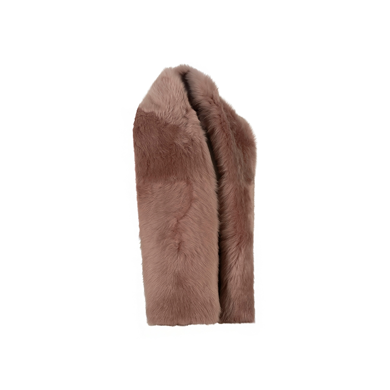 K15314-SHEARLING SHAWL