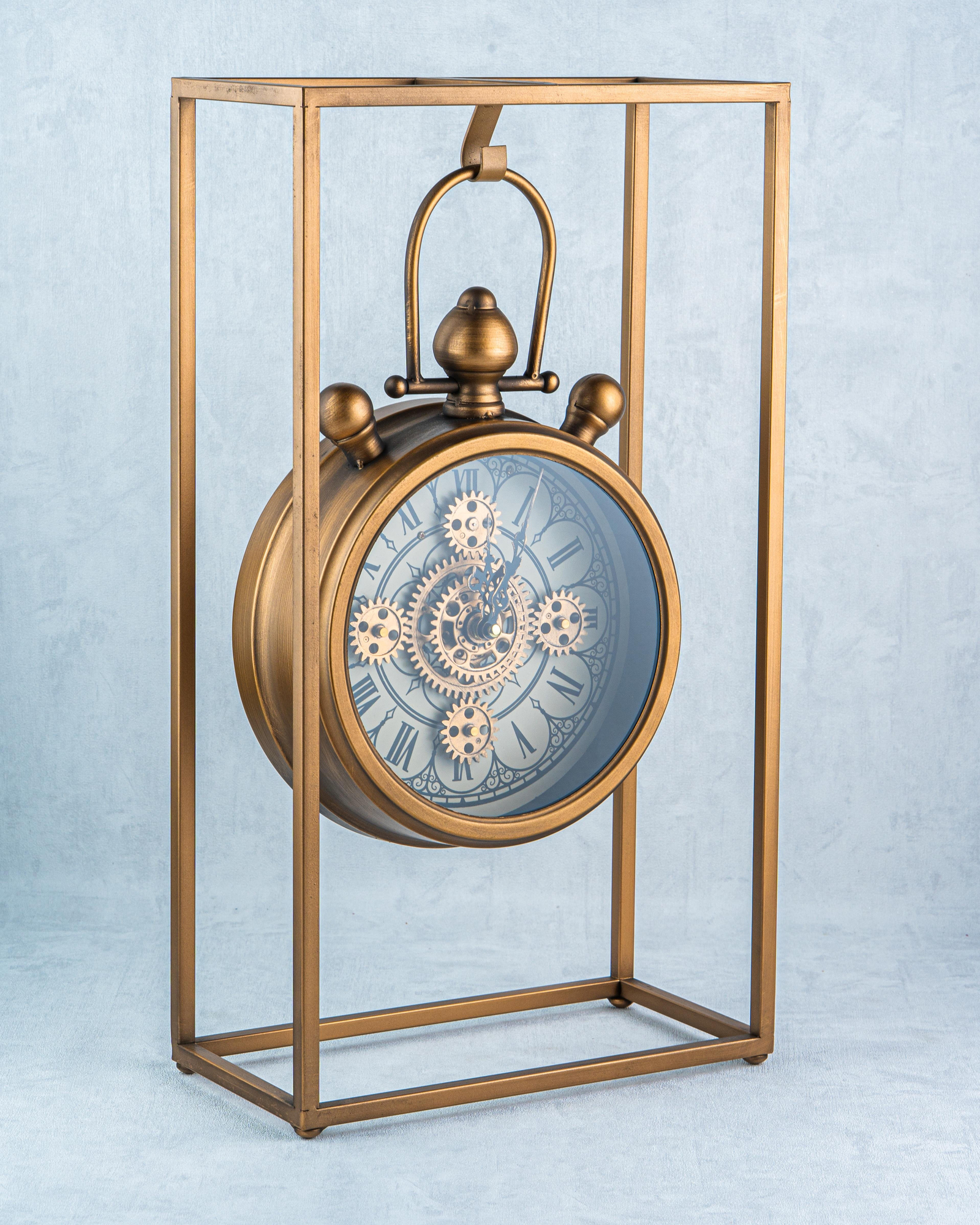 AKSOY AKSY Metal Masa Saati | Modern Tasarımlı Dekoratif SaatAKSOY AK23B-1320