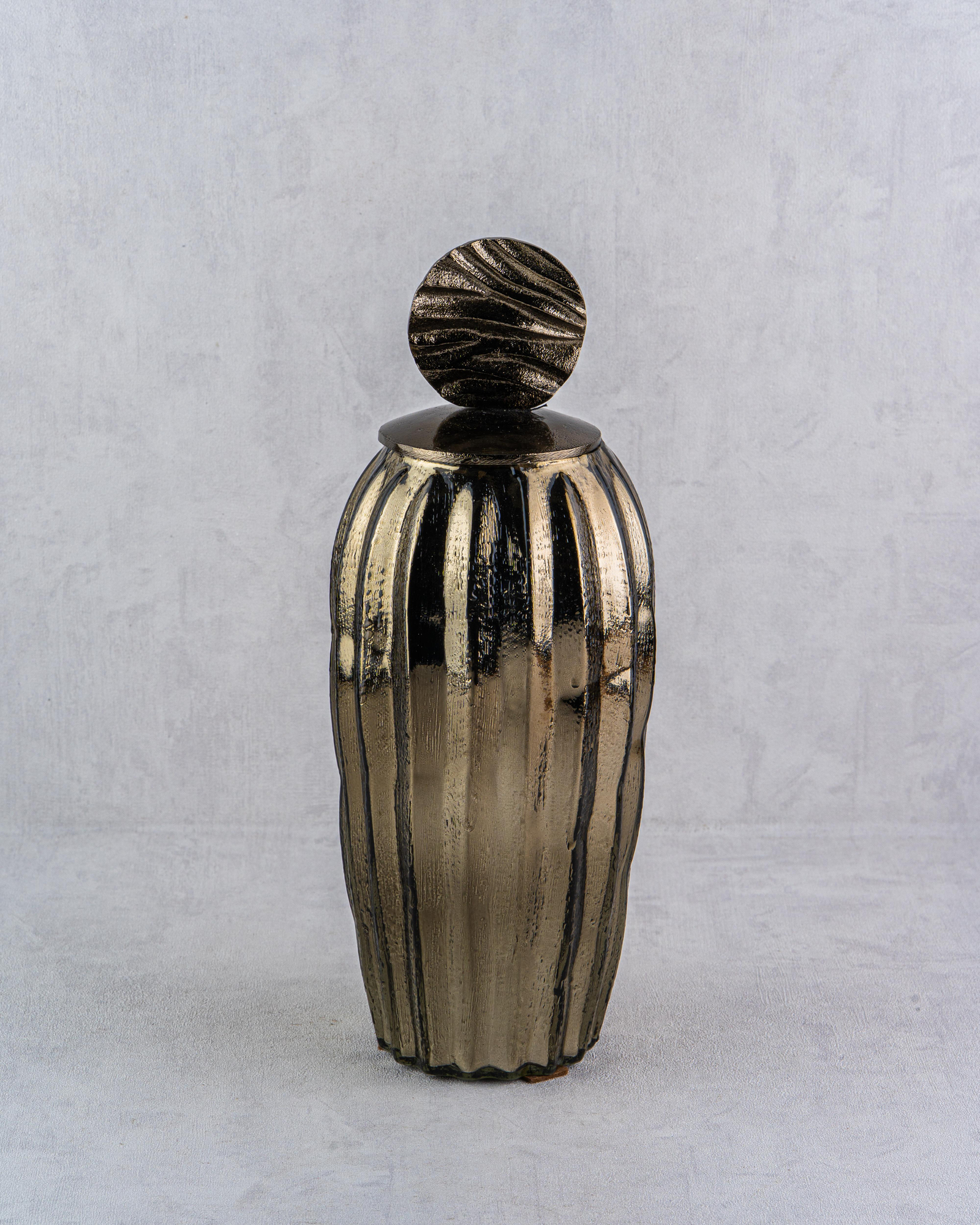 DekuvaAGED BRASS SMALL VASE BOTTLELAMEDORE 1PNC-52350AB