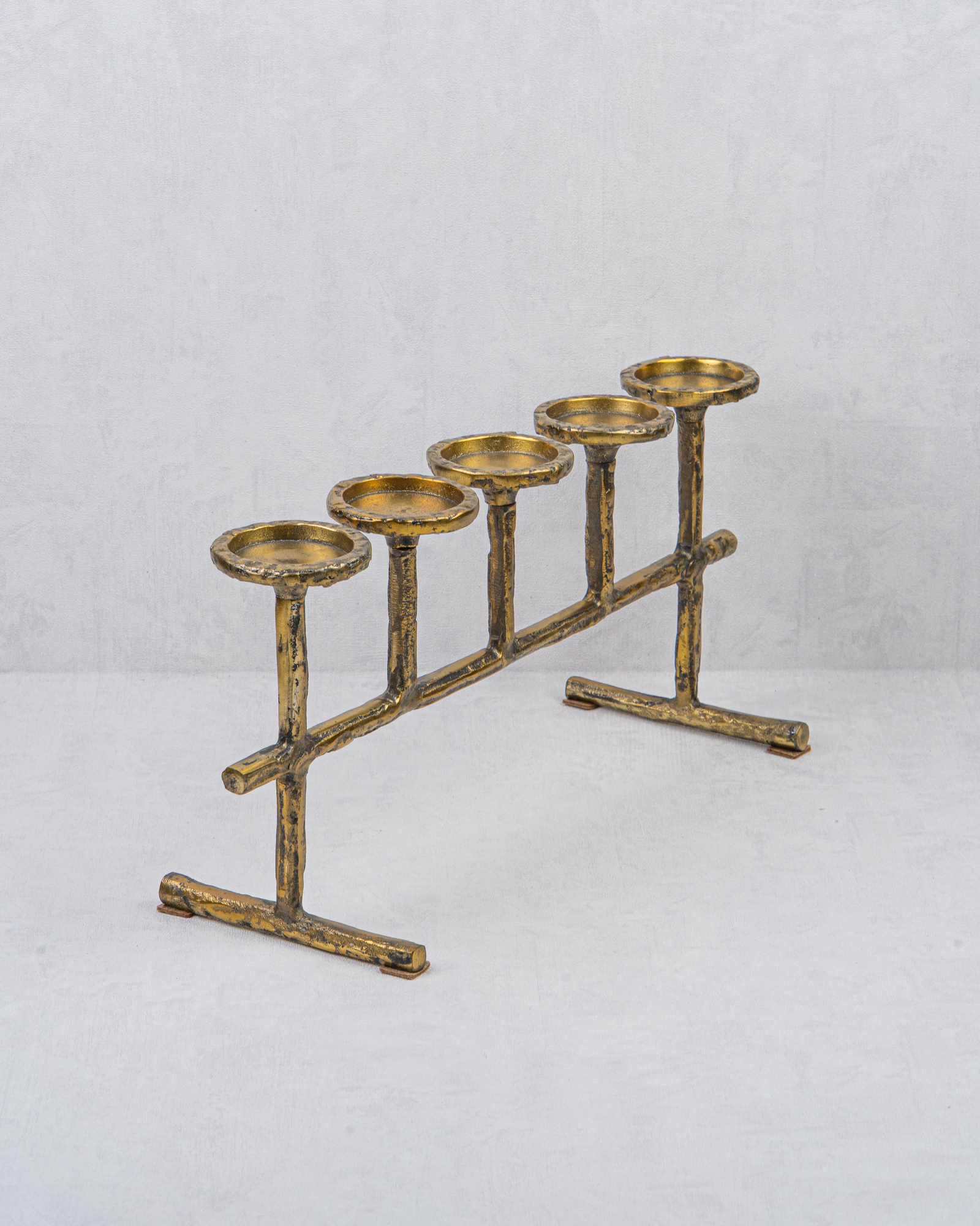 DekuvaANTİK GOLD BEŞLİ MUMLUKMİKASA MOOR P162.365127
