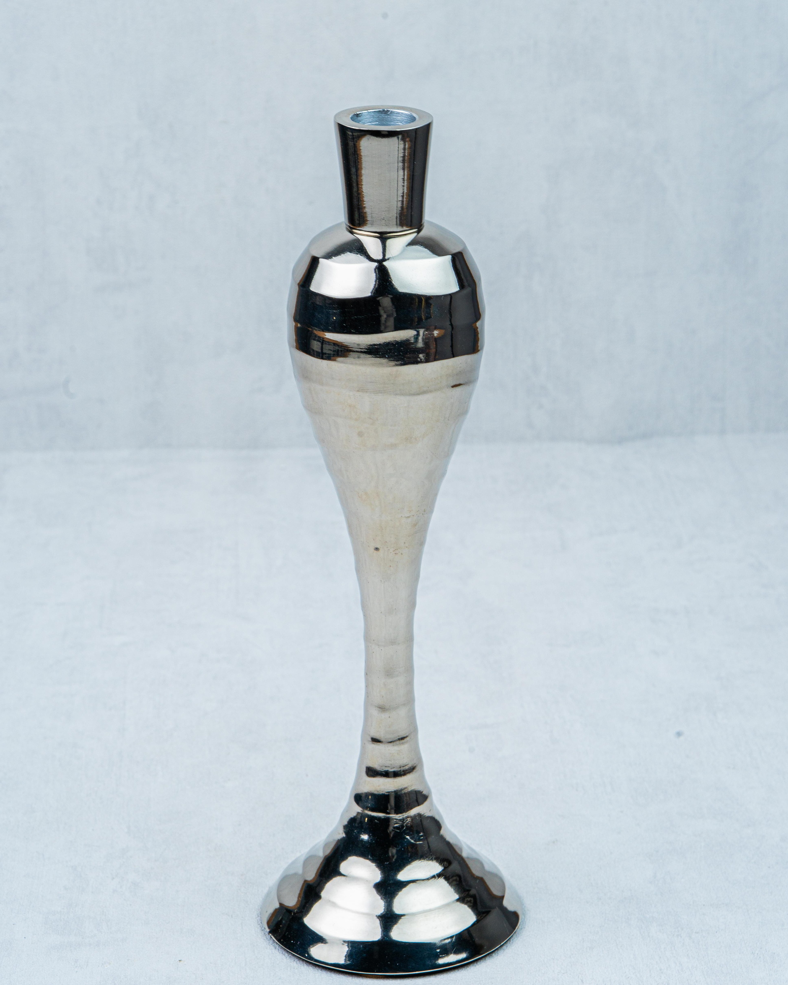 DekuvaCIARA NICKEL LARGE CANDLE HOLDERLAMEDORE 1AG-084L