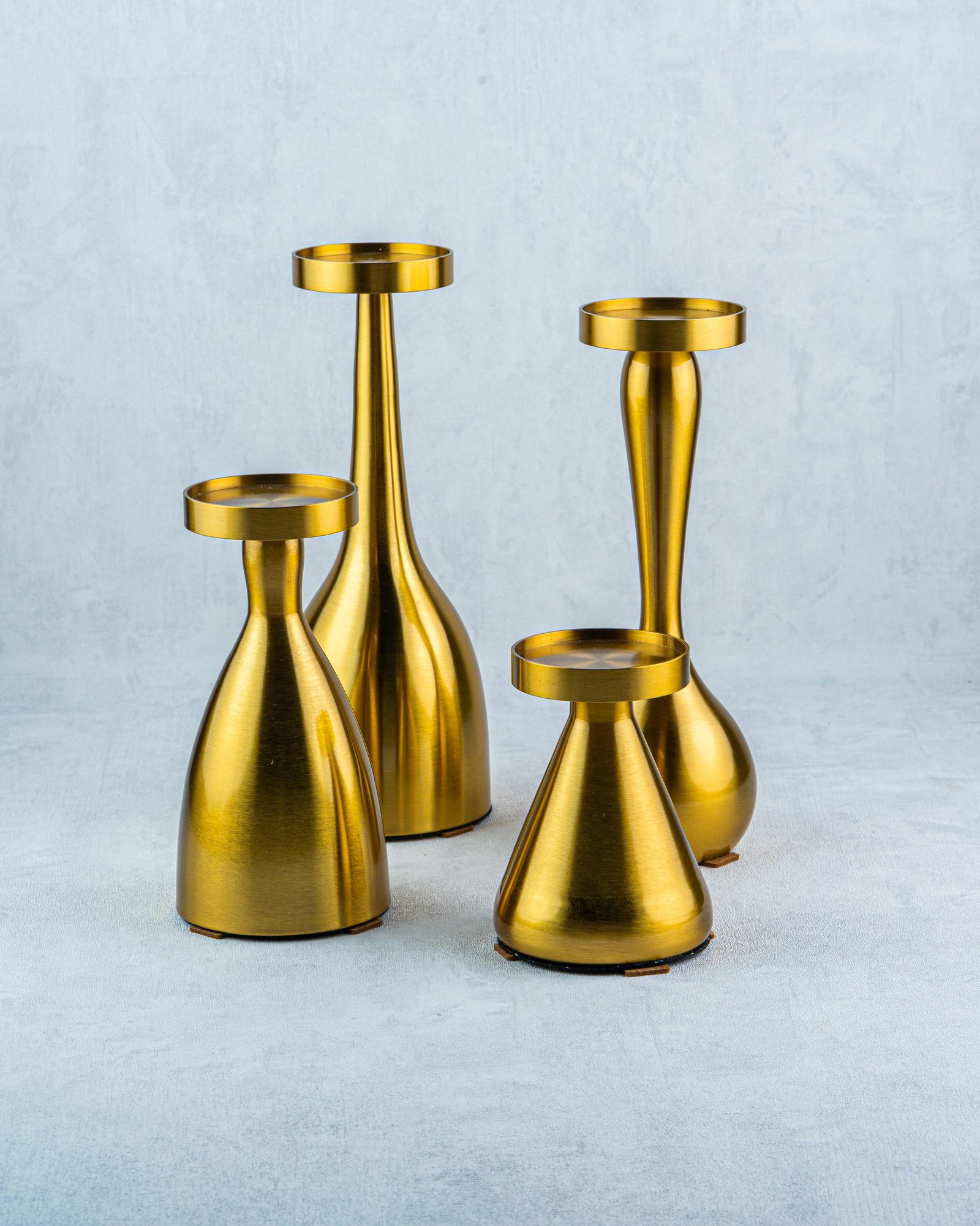 DekuvaDÖRTLÜ SET METAL ŞAMDANAYDINEV 81340