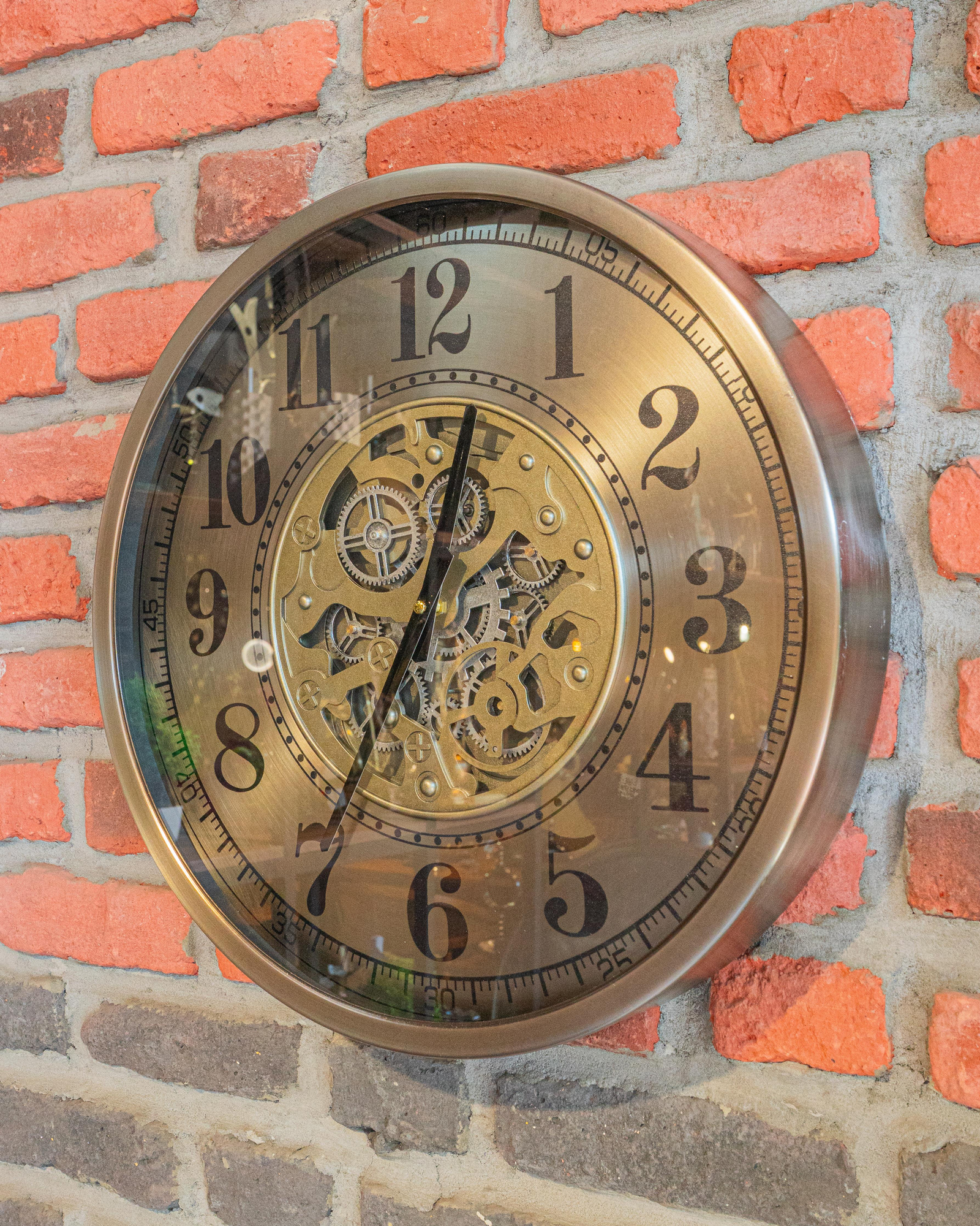 DekuvaGRAY DUVAR SAATİ 46CMSEMBOL AKSESUAR TIME-202