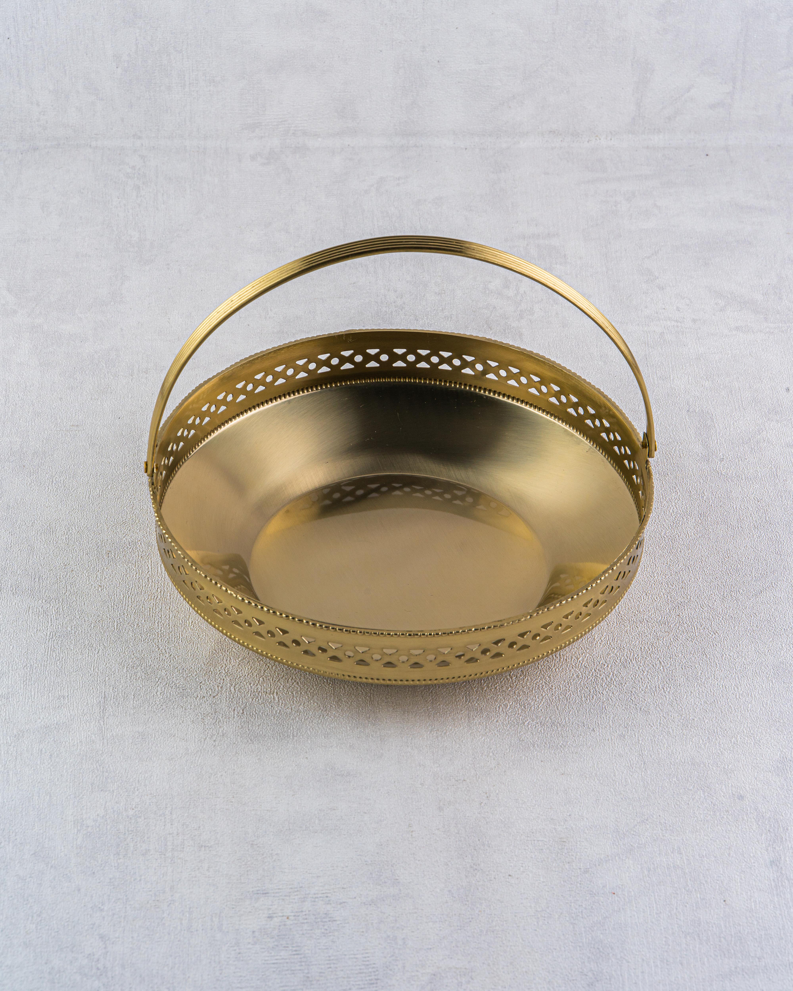 DekuvaJAALI KULPLU GOLD BÜYÜK ŞEKERLİKLAMEDORE 1MG-9238LB