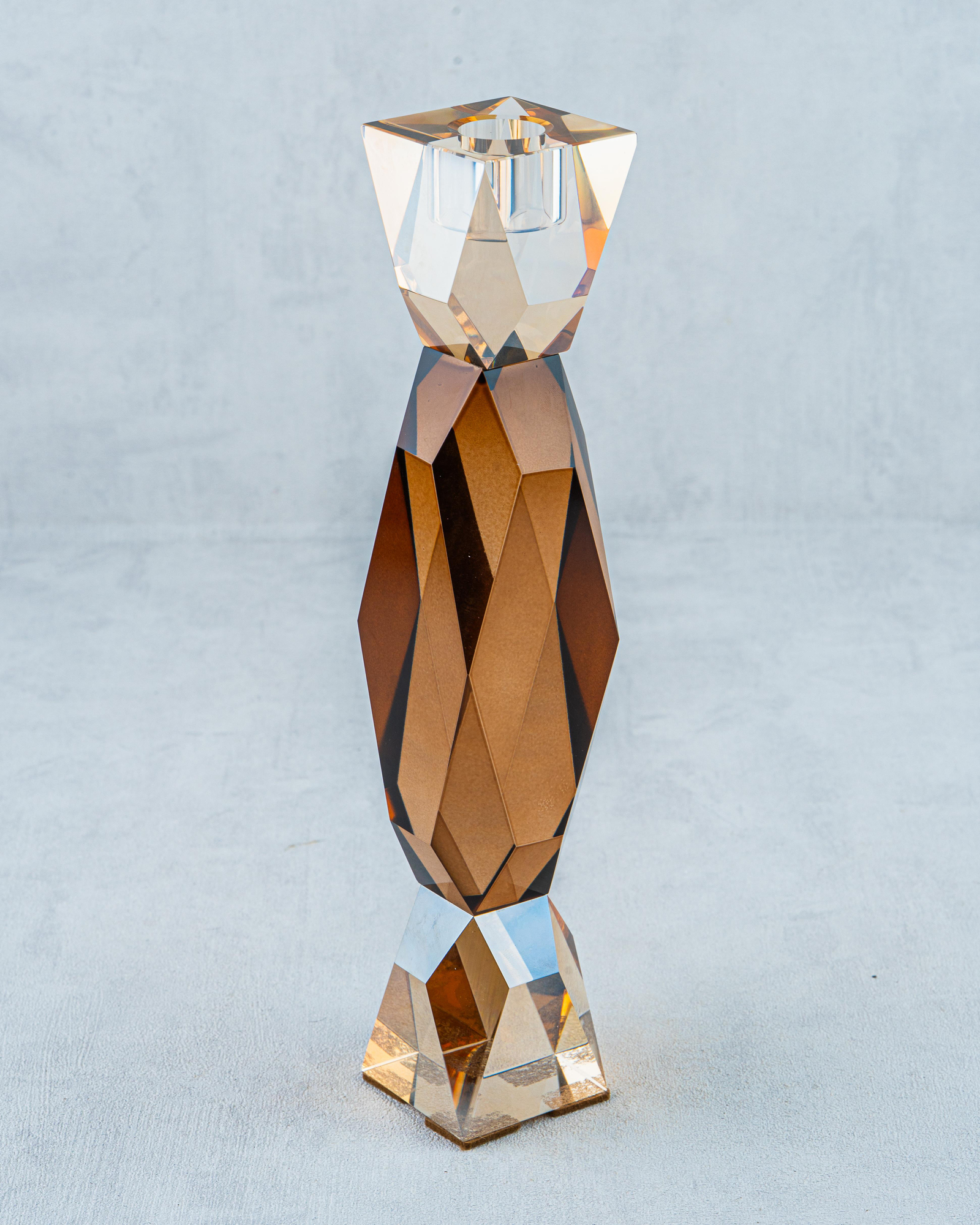 DekuvaKRİSTAL KAHVERENGİ ŞAMDANMİKASA MOOR P214.109940