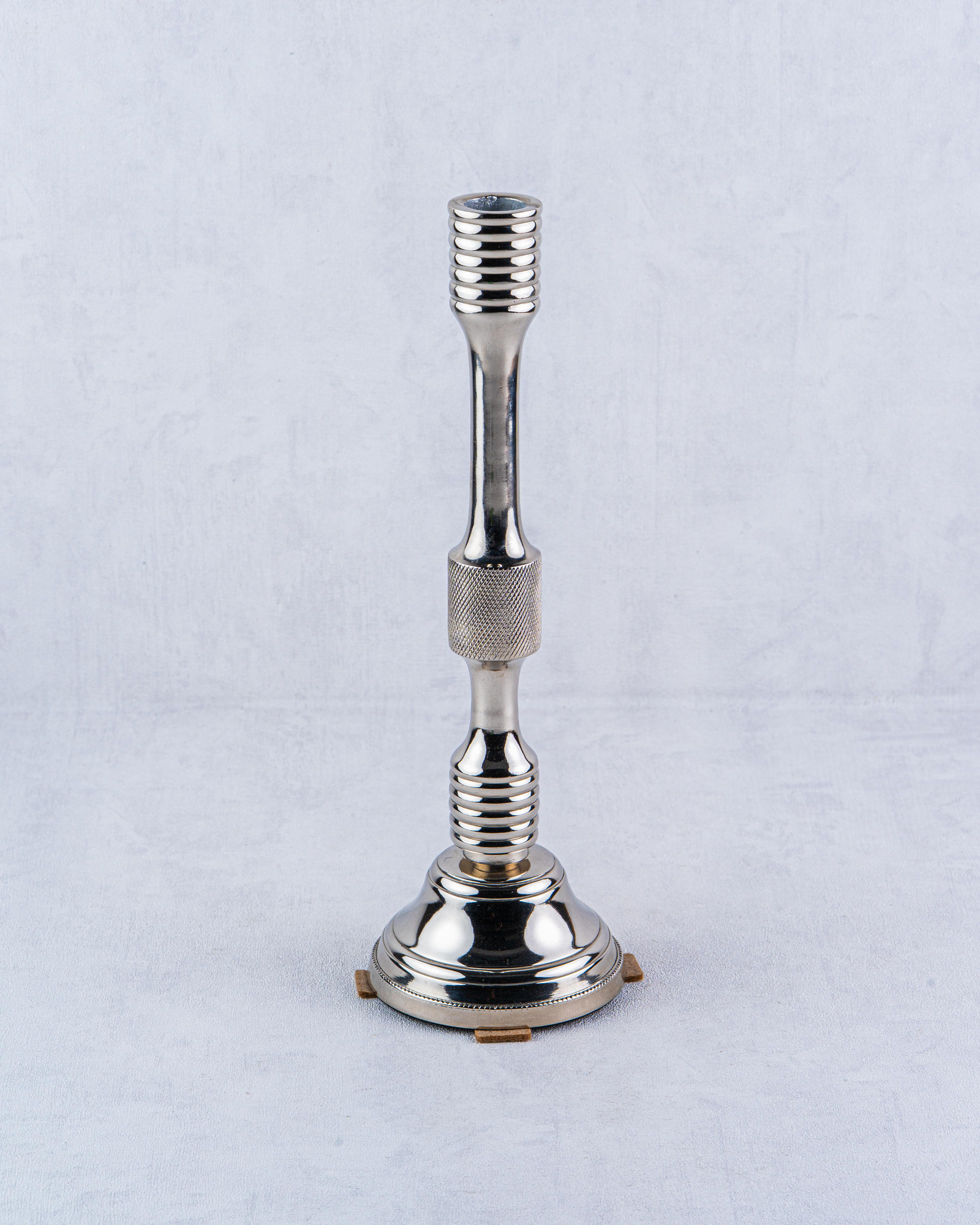 DekuvaTHREAD NİCKEL LARGE CANDLE HOLLAMEDORE 1MD-10377L