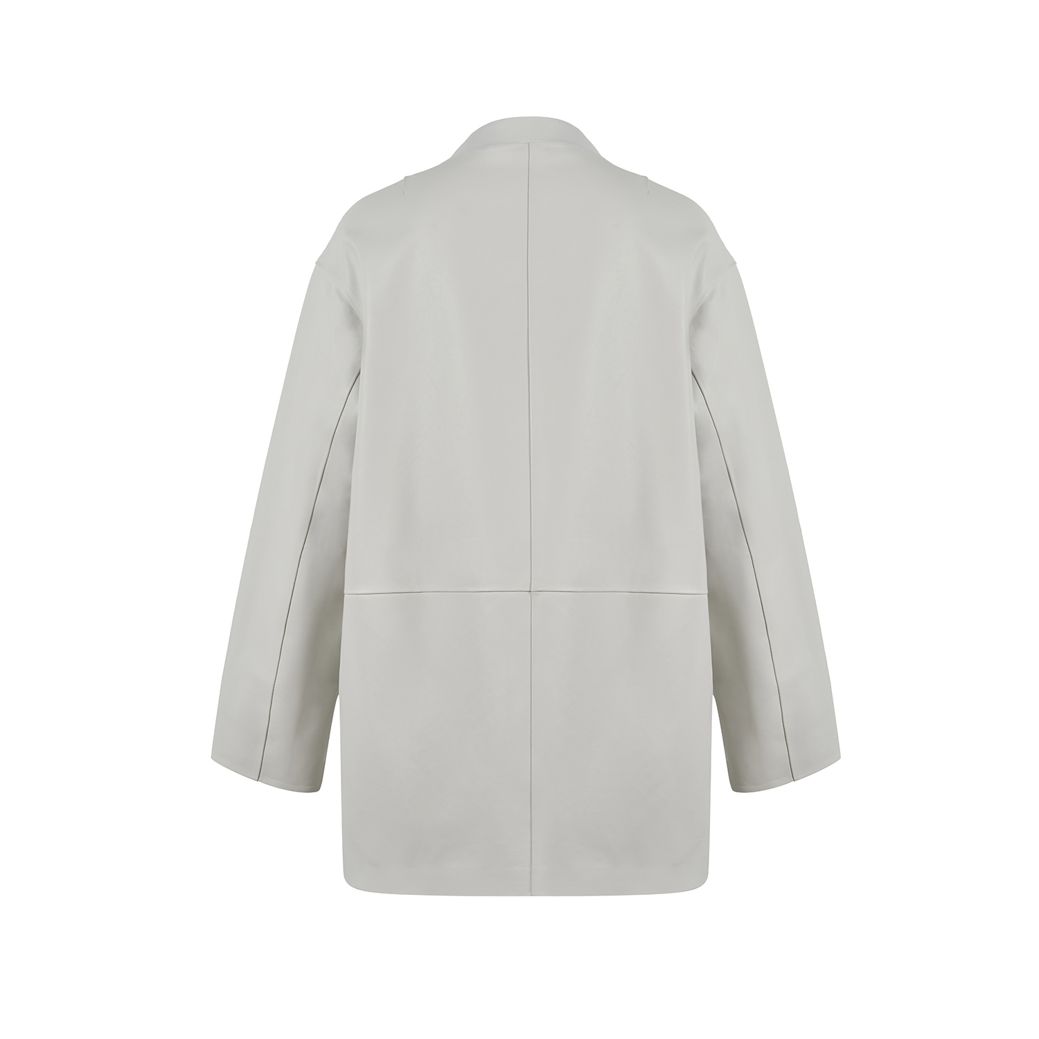 14905 | LEATHER ROUNDED JACKET