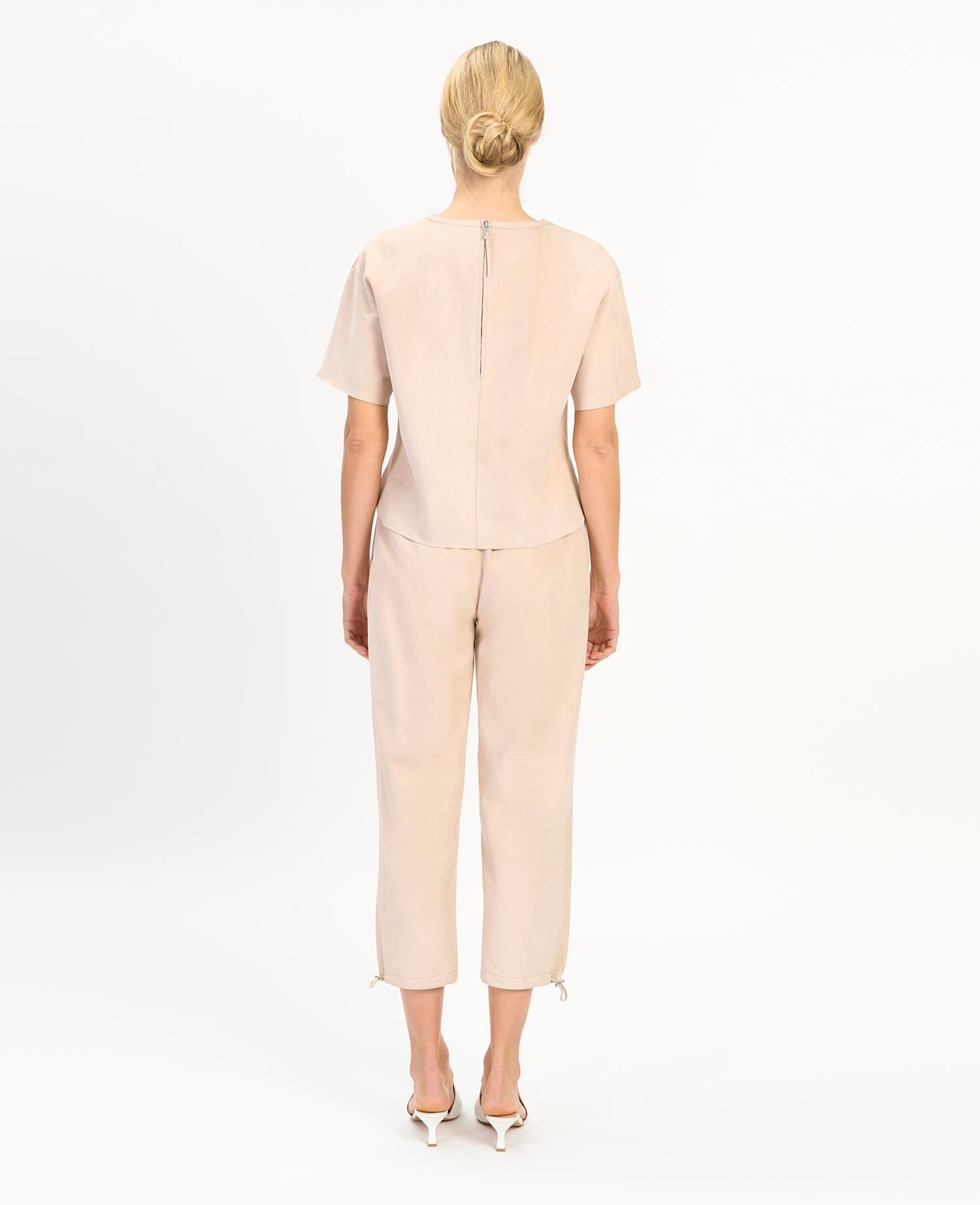 K14448 | LEATHER OVER T-SHIRT