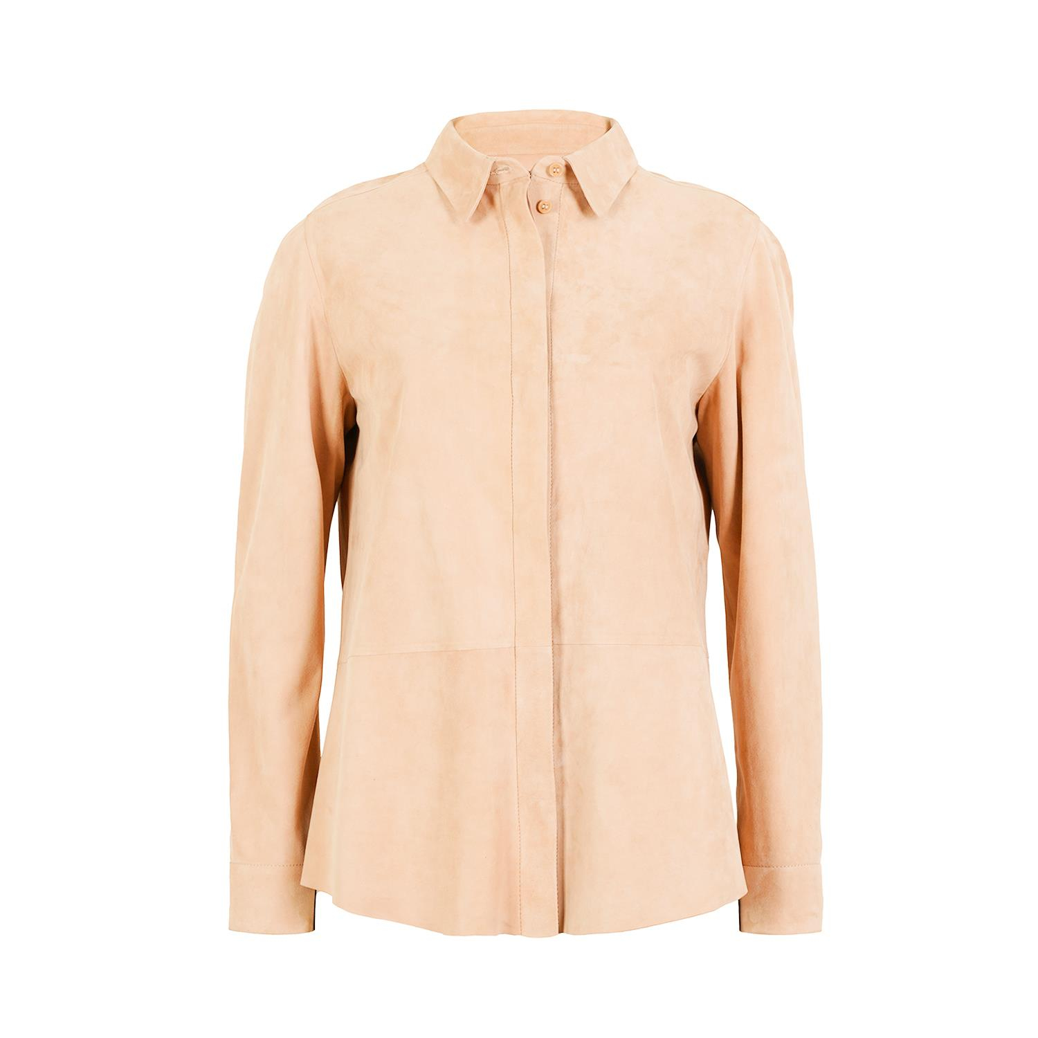 K14514 | Leather Oversized Shirt