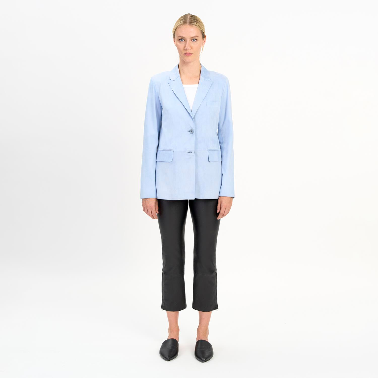 K14516 | Leather Classic Blazer