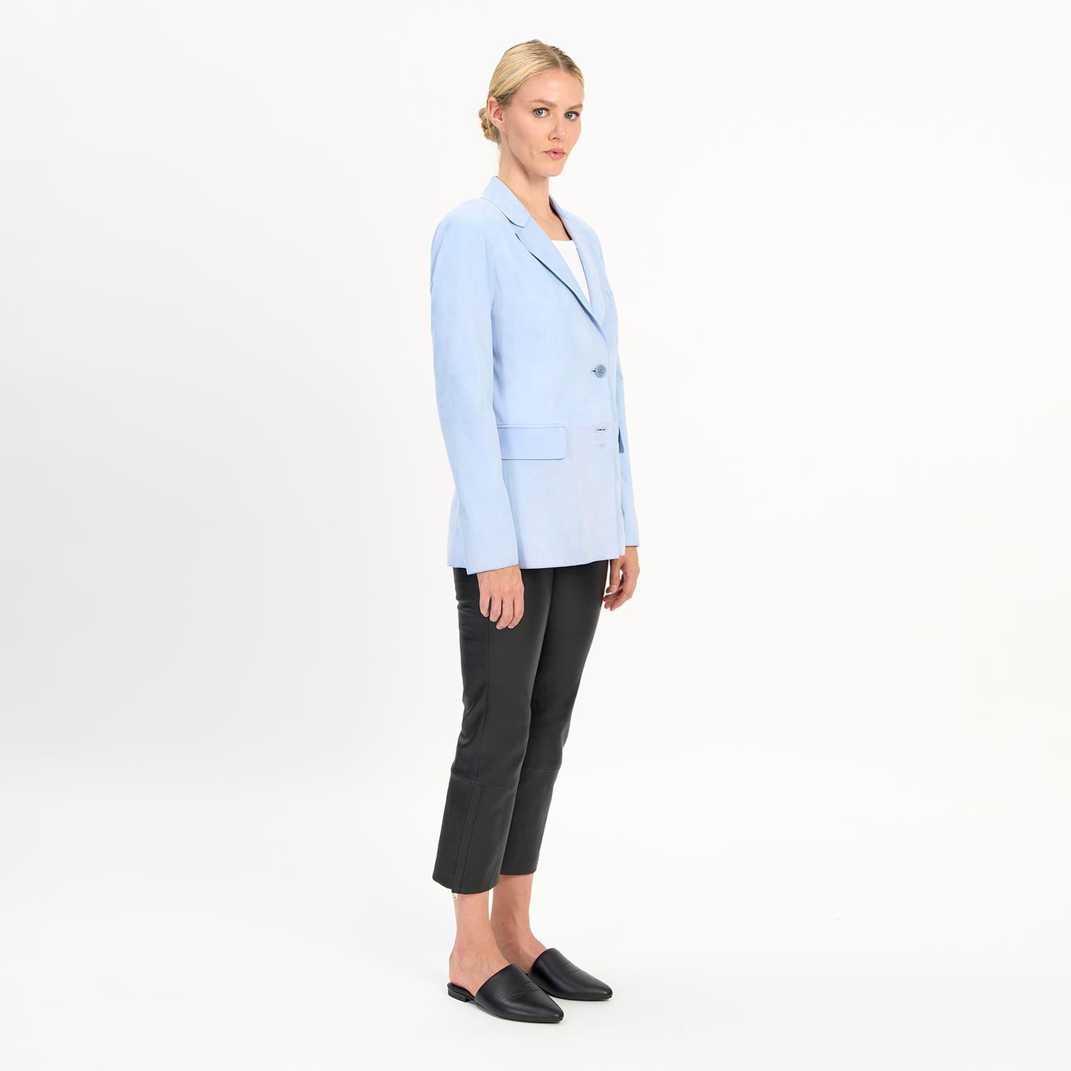 K14516 | Leather Classic Blazer