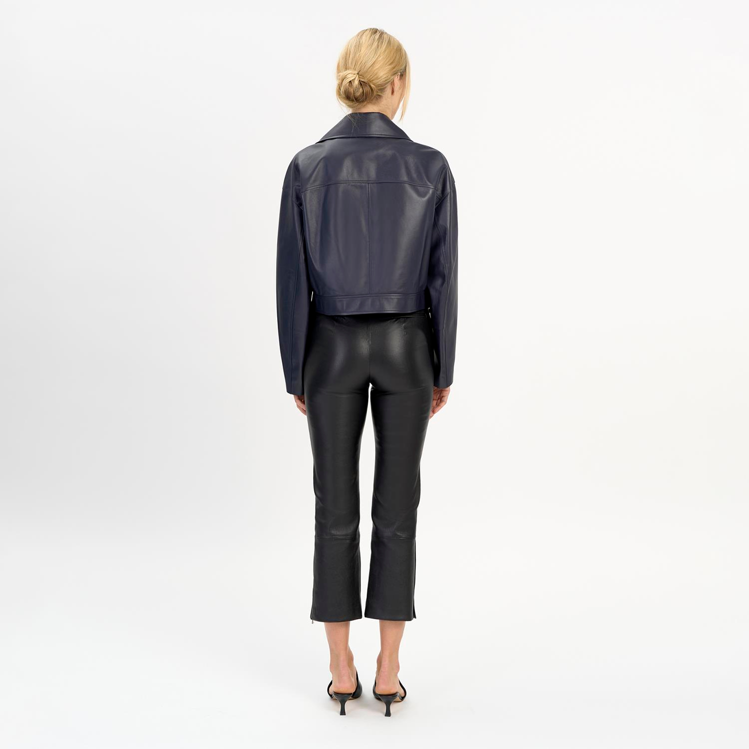 K14517 | Leather Biket Jacket