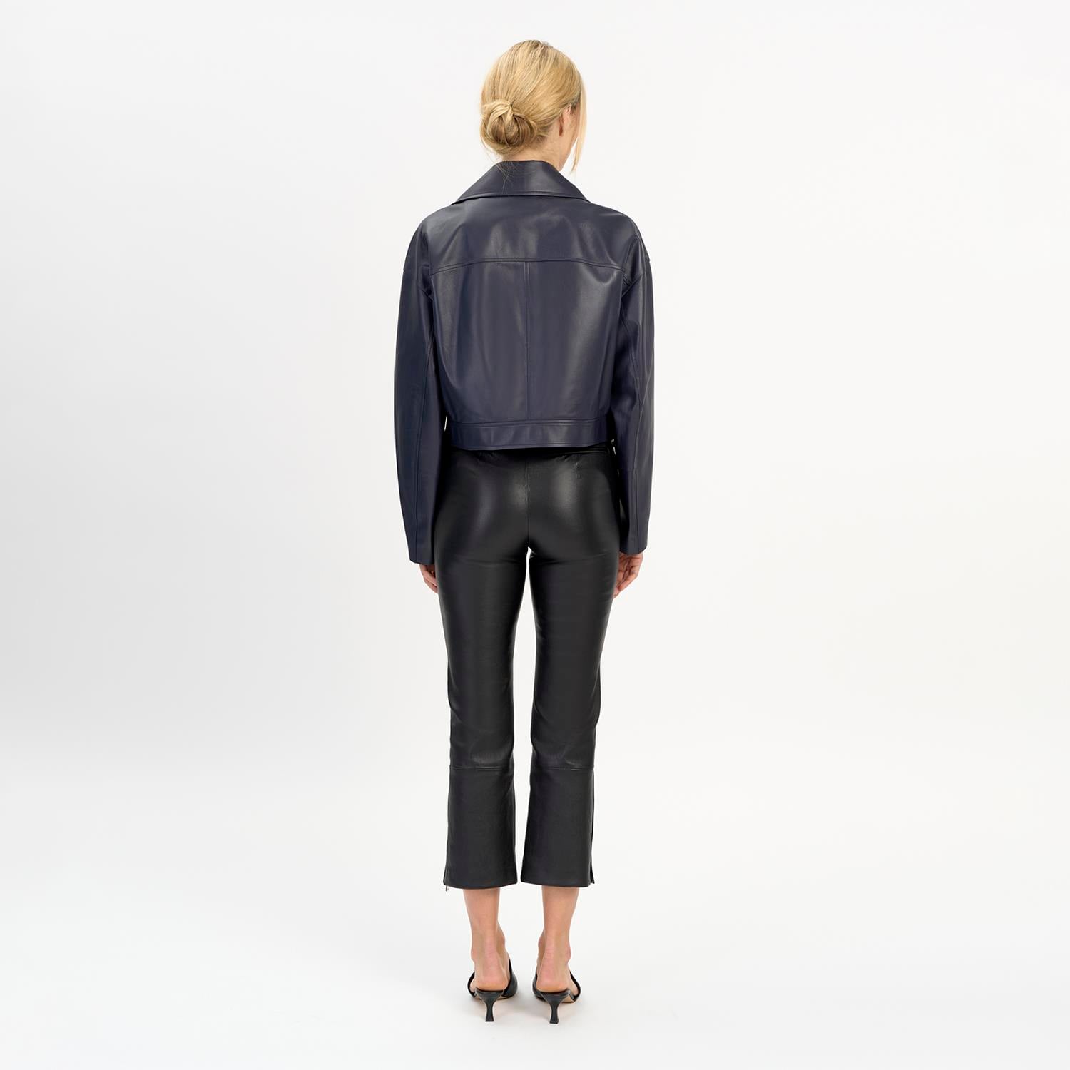 K14517 | Leather Biket Jacket