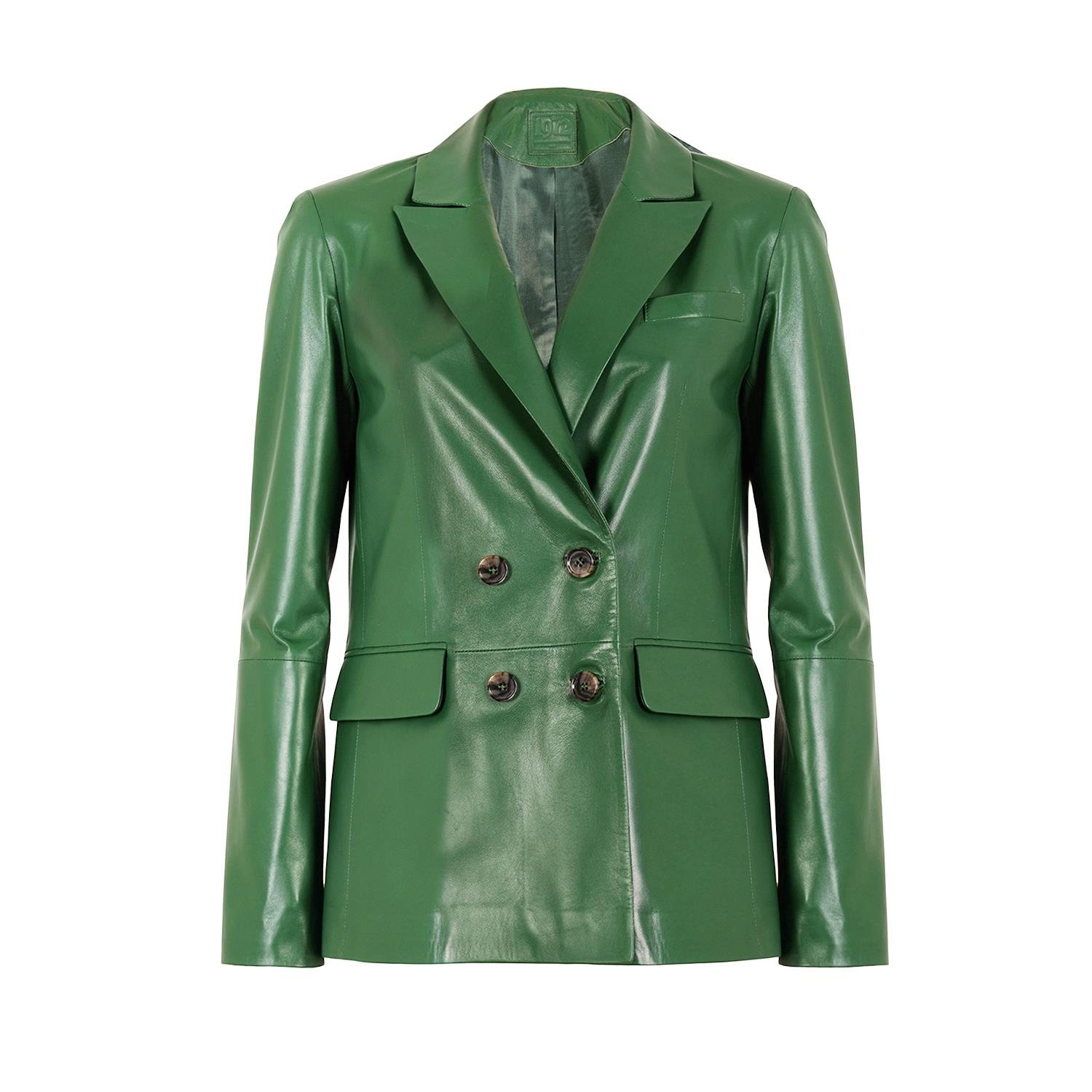 K14519 | Leather Blazer Jacket