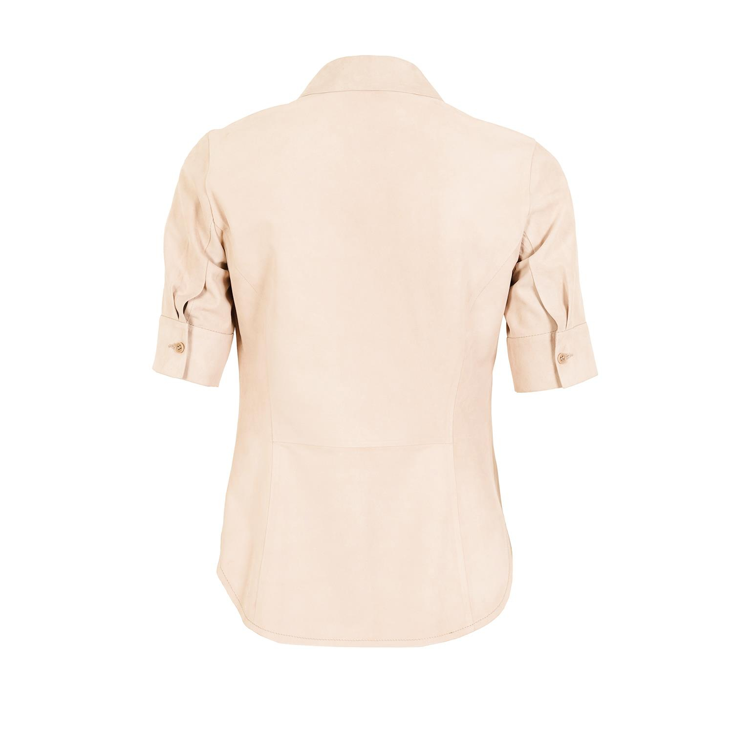 K14537 | Leather Classic Short Sleeve Shirt