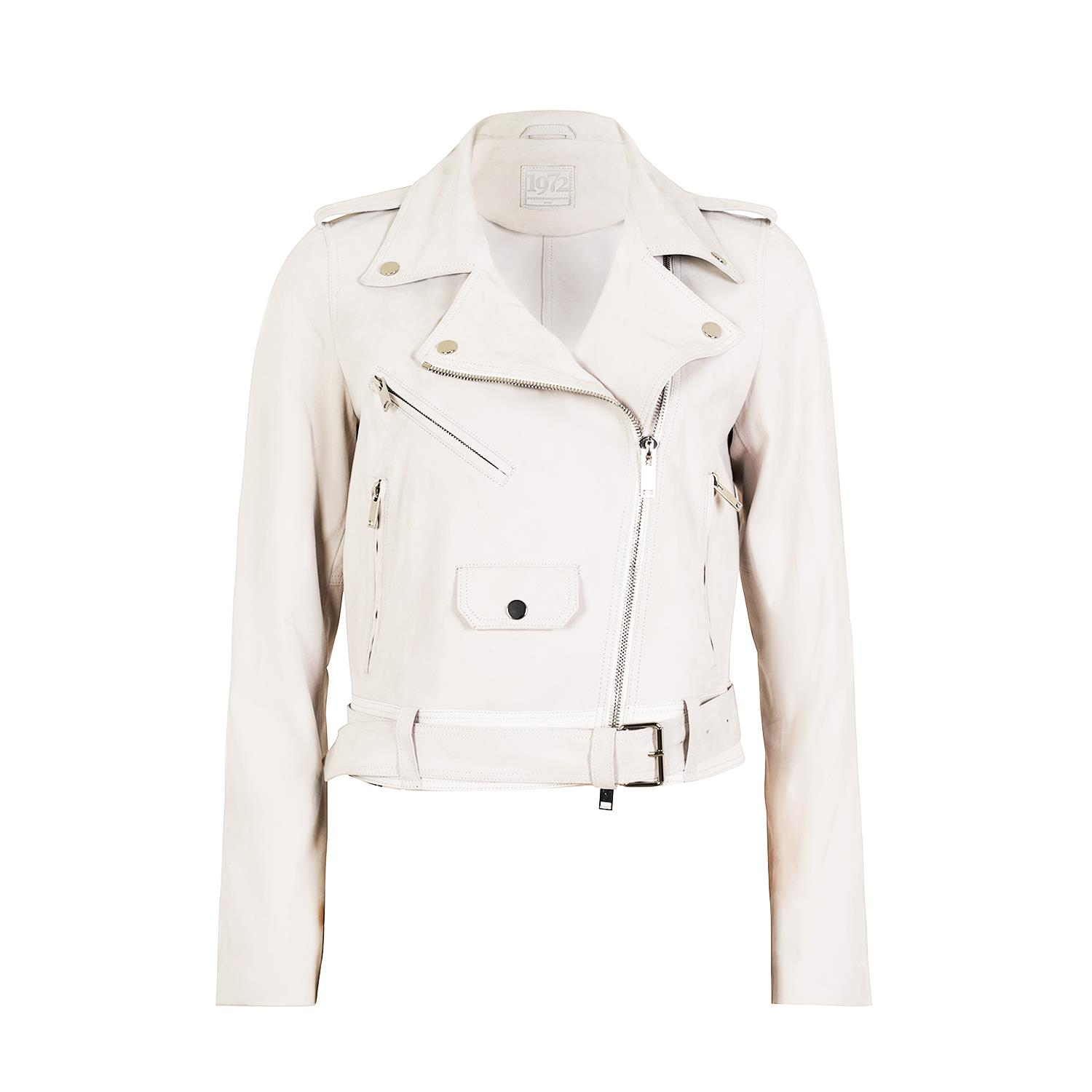 K14542 | LEATHER BIKER JACKET