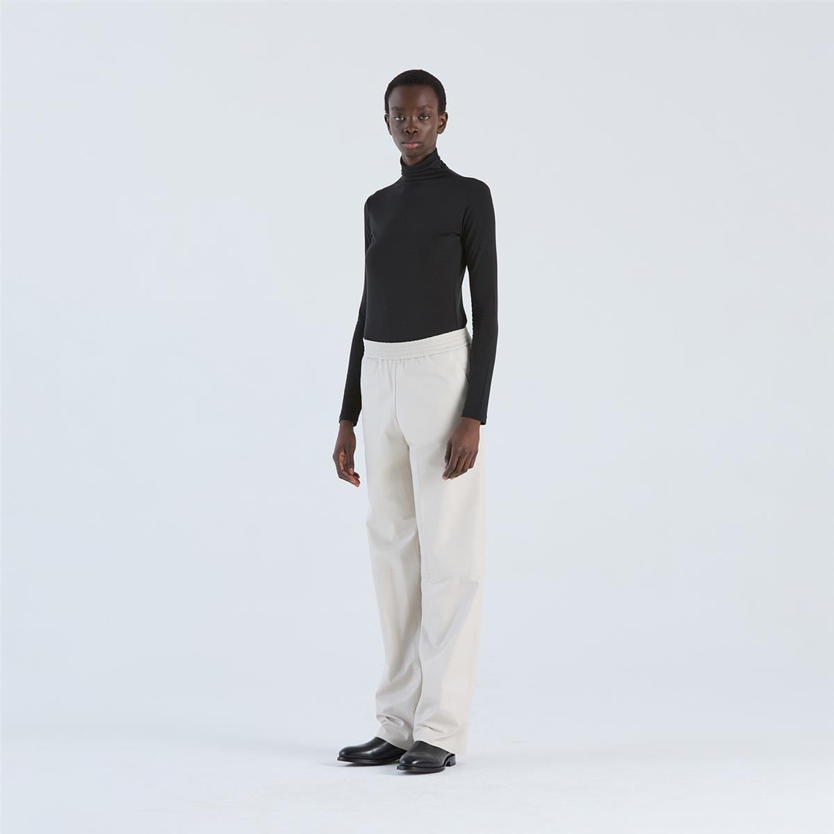 K14748 | Wide Leg Waist String Pants