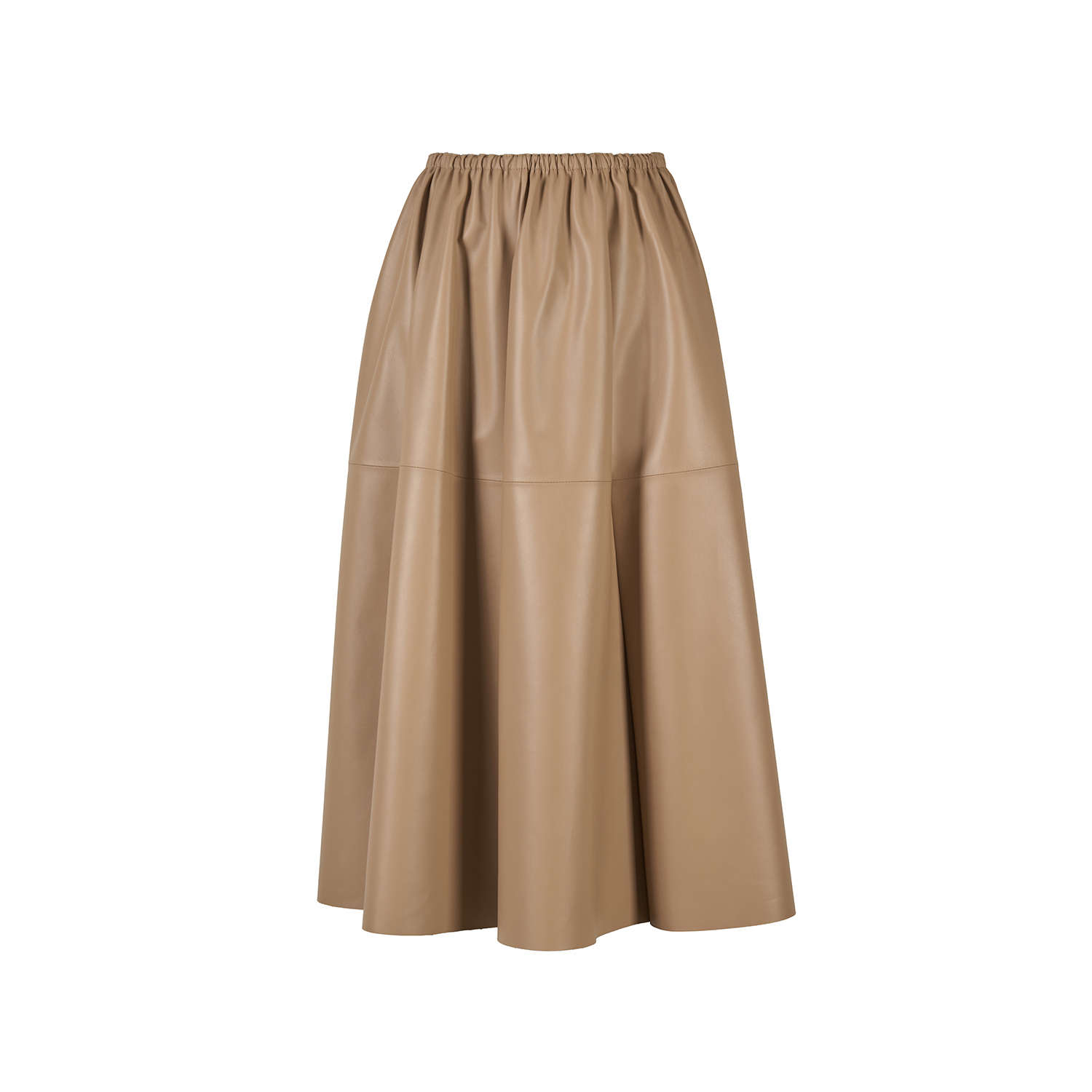 K14901 | LEATHER ROUTE SKIRT