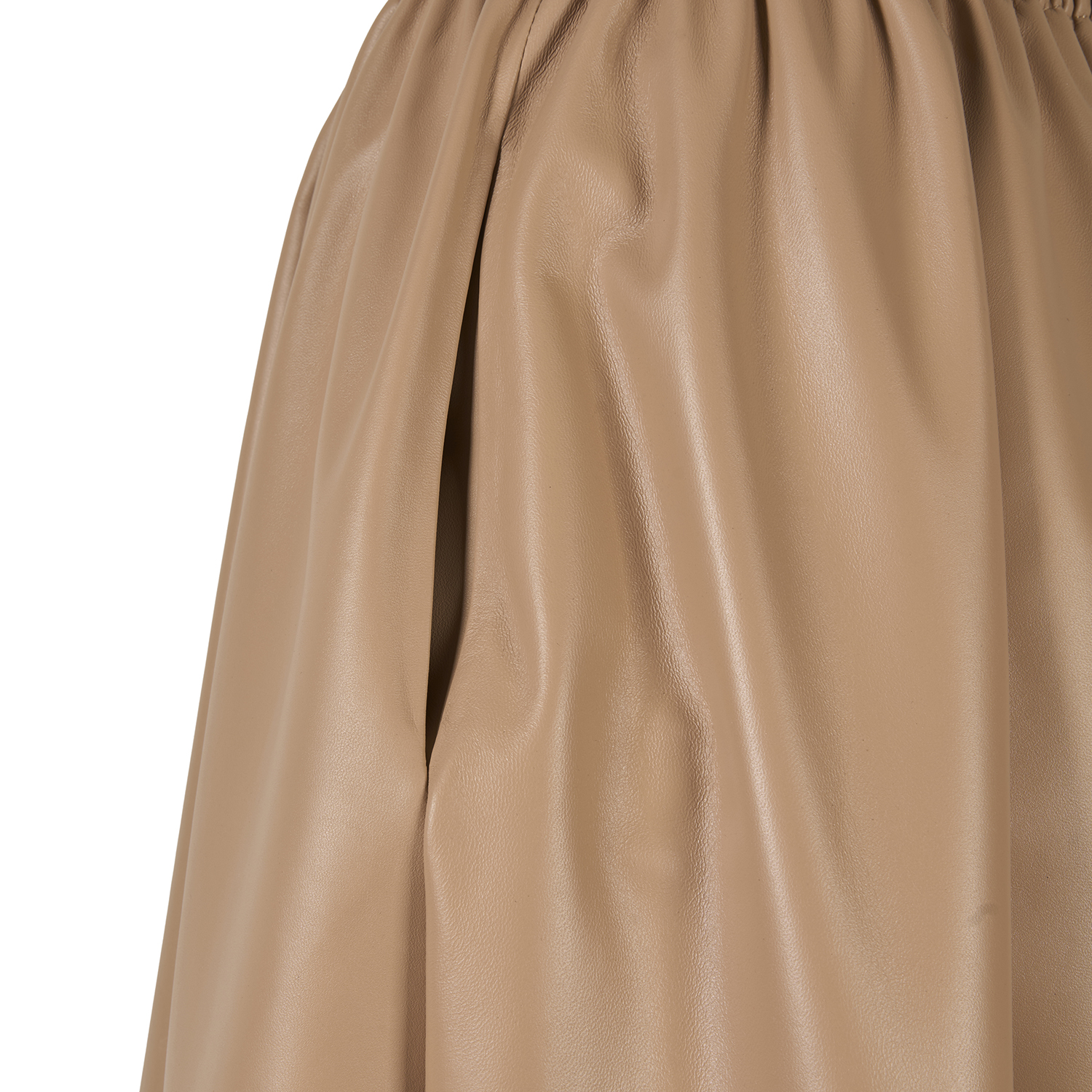 K14901 | LEATHER ROUTE SKIRT