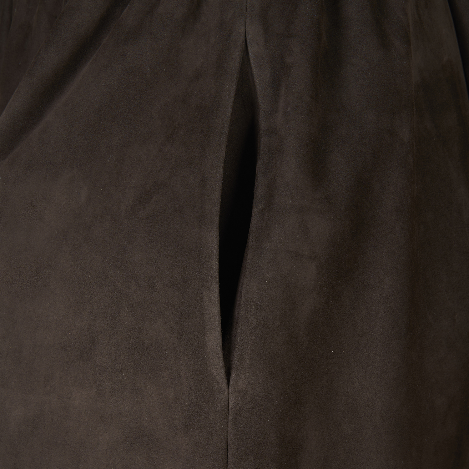 K14901_ |  LEATHER ROUTE SKIRT