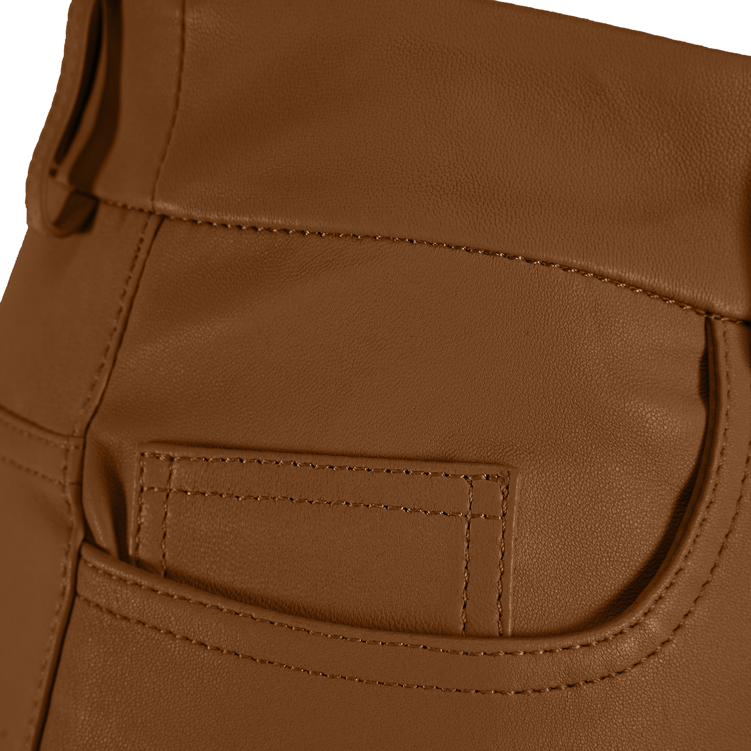 K14904 | LEATHER BOOT LEG 5-POCKET PANTS