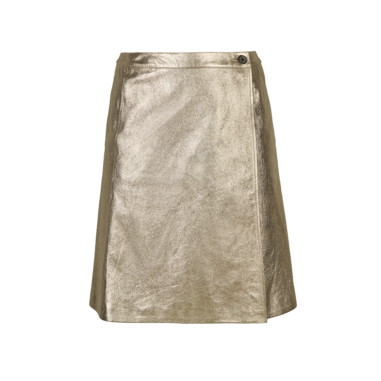 K14916 | LEATHER WRAP SKIRT