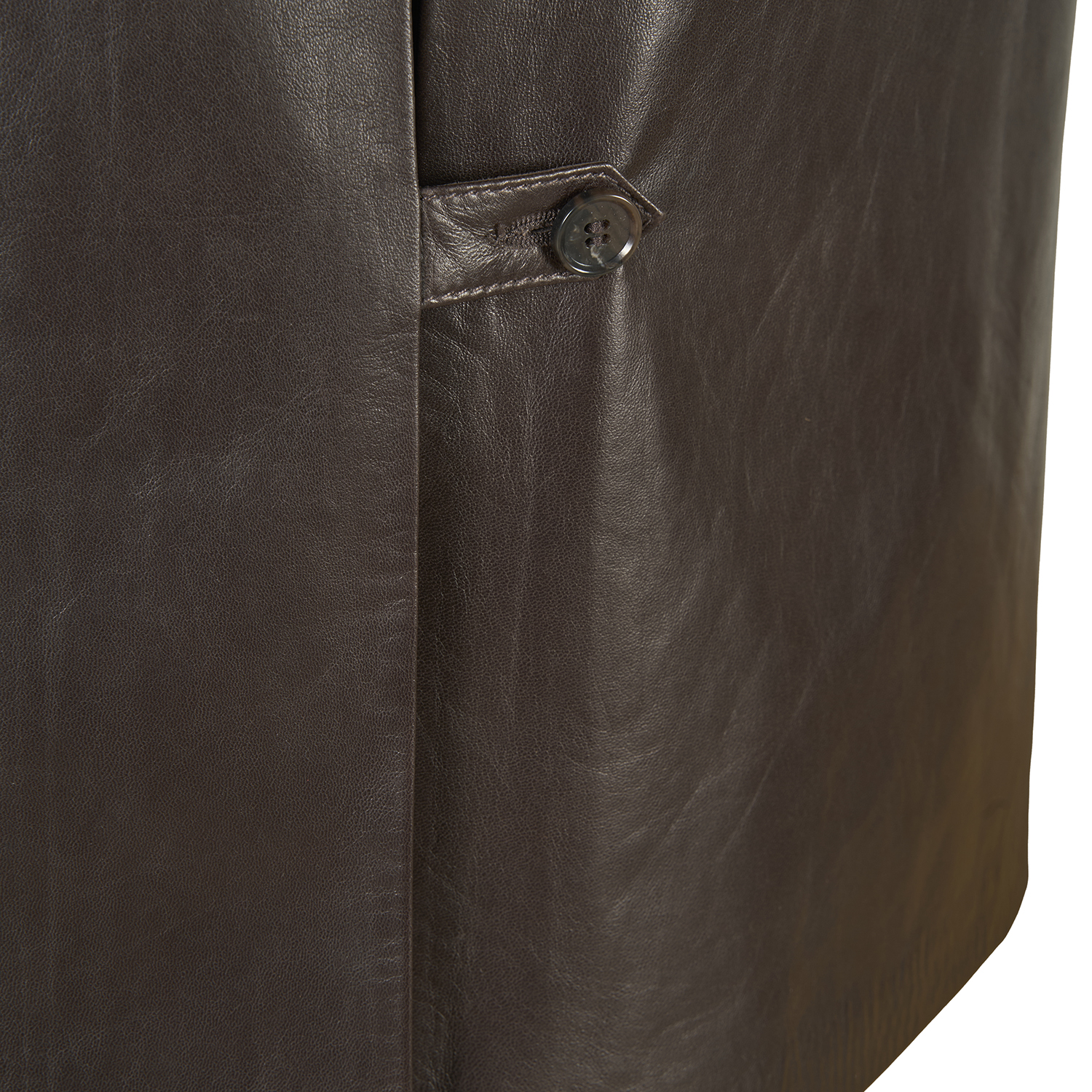 K14919 |LEATHER A-LINE LONGETTE SKIRT