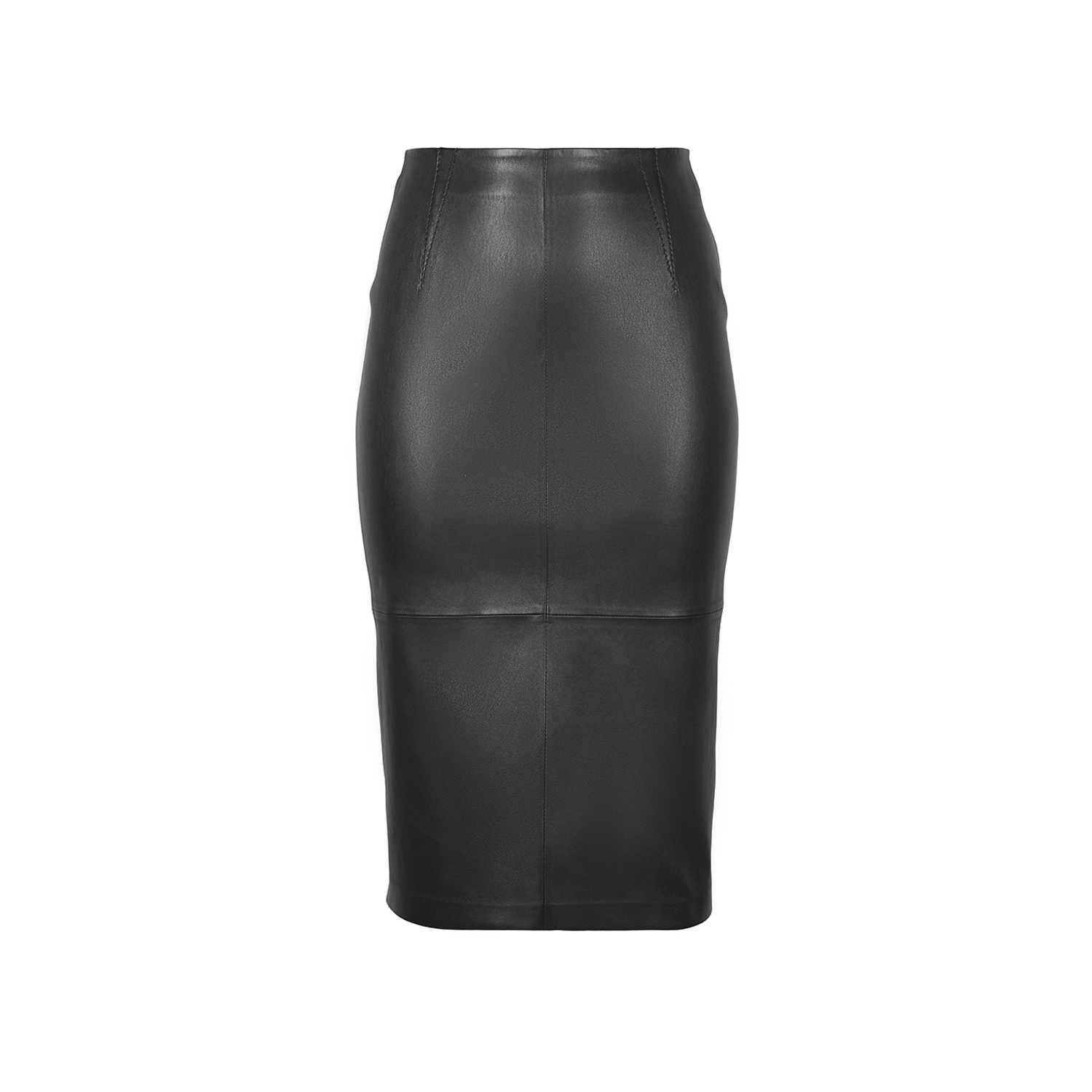 K14937 | LEATHER PENCIL SKIRT