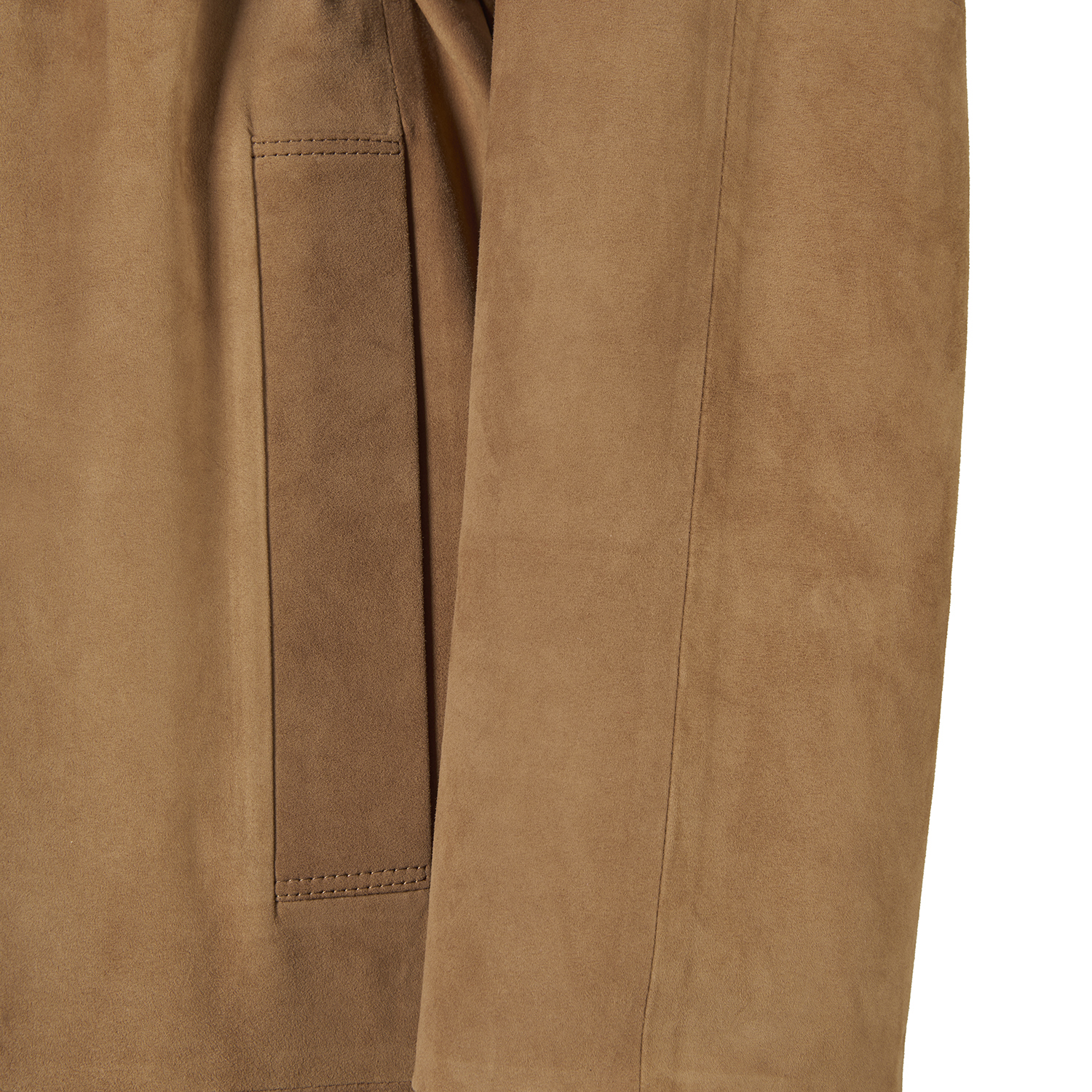 K14938 | LEATHER ROBE TRENCH COAT