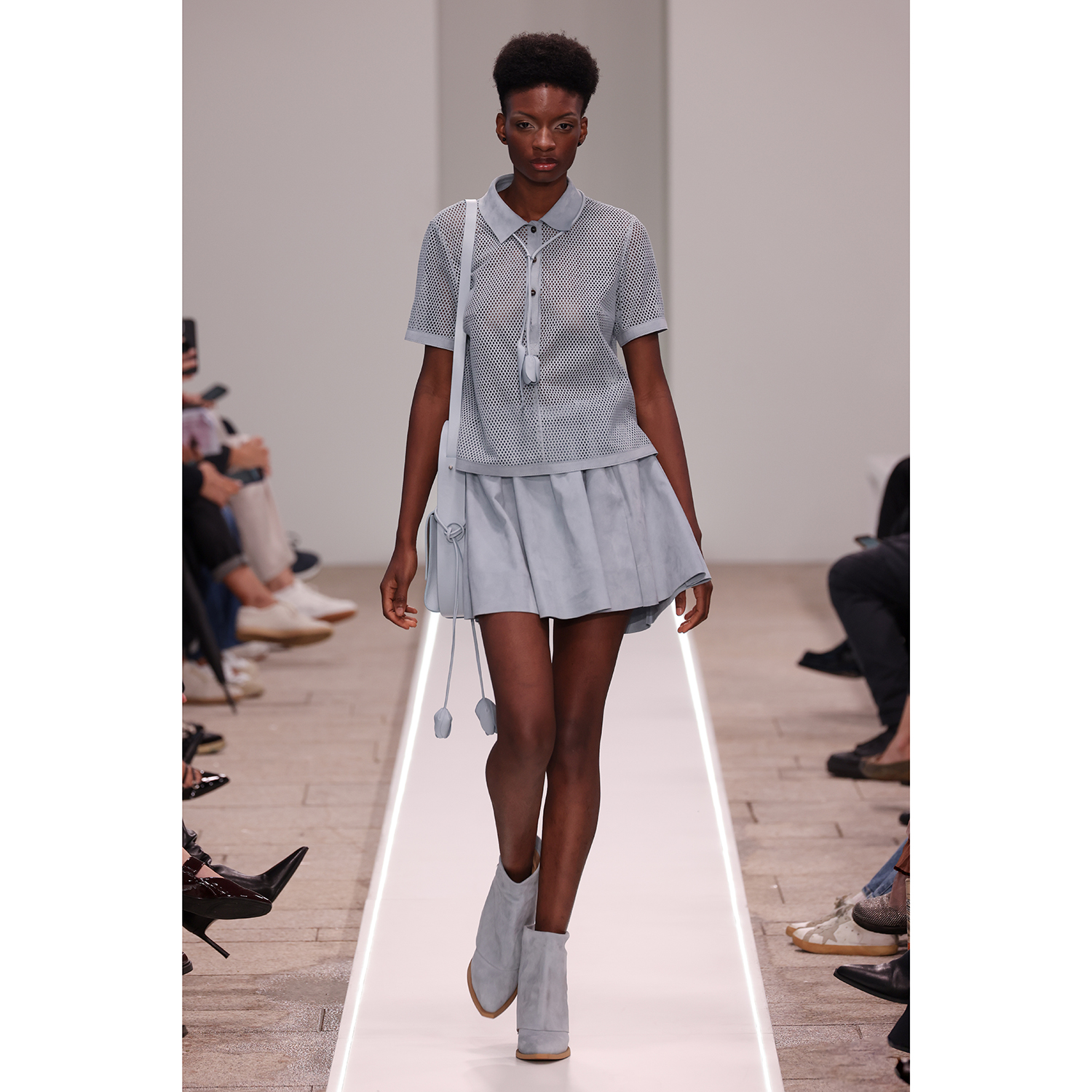 K15109 | SUEDE LEATHER SKIRT