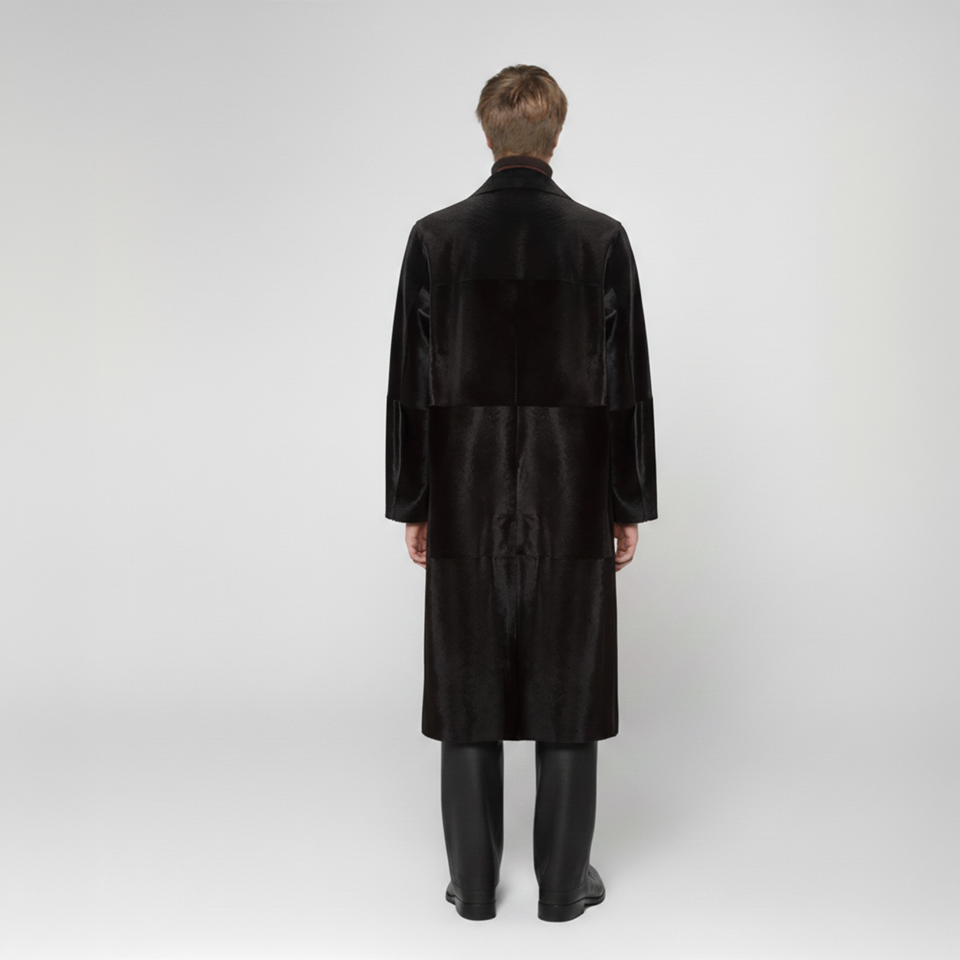 K15144 - SHEARLING LONG COAT
