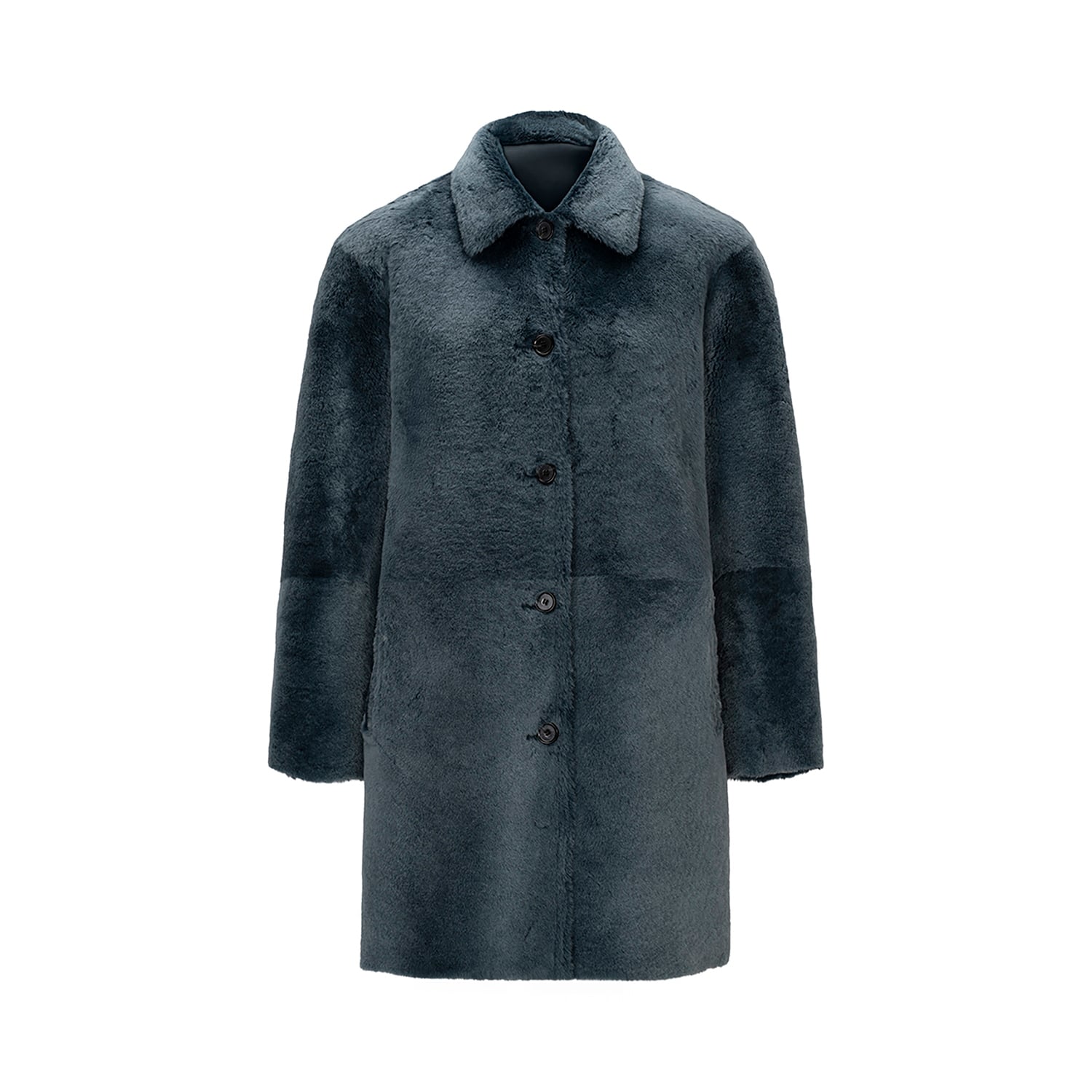 K15145 - SHEARLING E-REVERSIBLE CAR COAT
